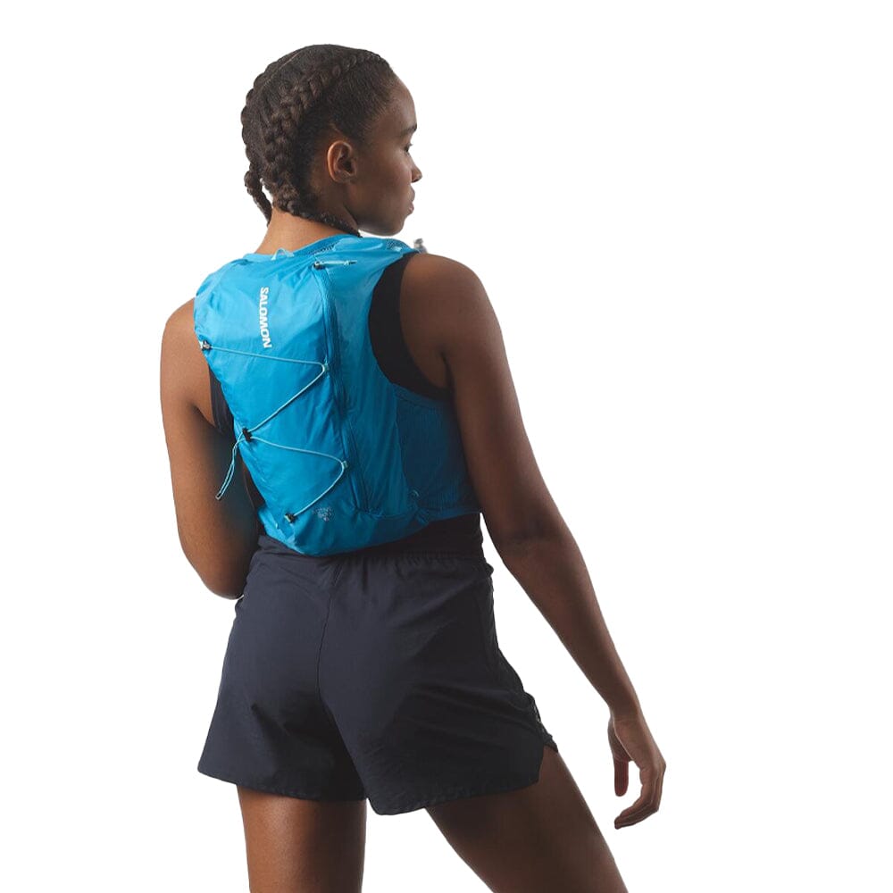 Salomon Active Skin 8 Hydration Vest - Lightweight Running Backpack with Water Bottle Pockets for Trail Runners & Hikers - Perfect for Long Distance Running, Marathon Training & Outdoor Adventures