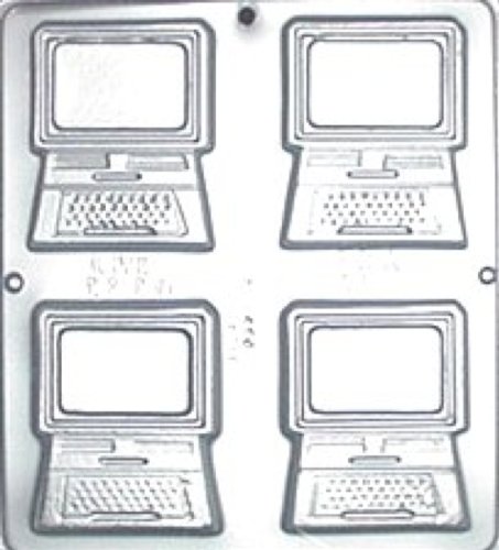 1219 Computer Chocolate Candy Mold - Silicone Baking Mold for DIY Chocolate, Candy, Soap Making - Perfect for Birthday Parties, Holidays & Gifts