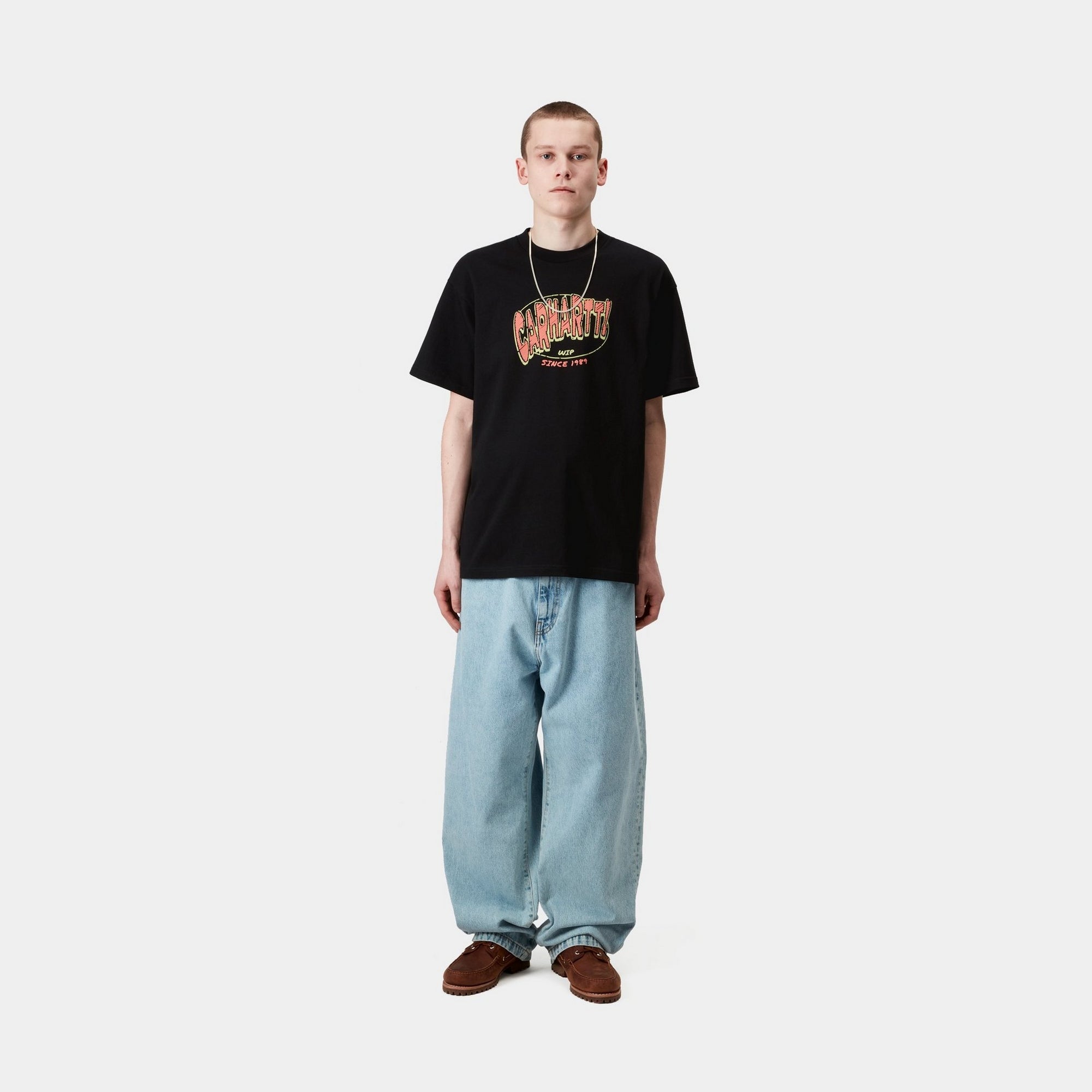 Trendy Script Graphic T-Shirt for Men & Women - Black | Casual Wear, Street Style & Everyday Outfits