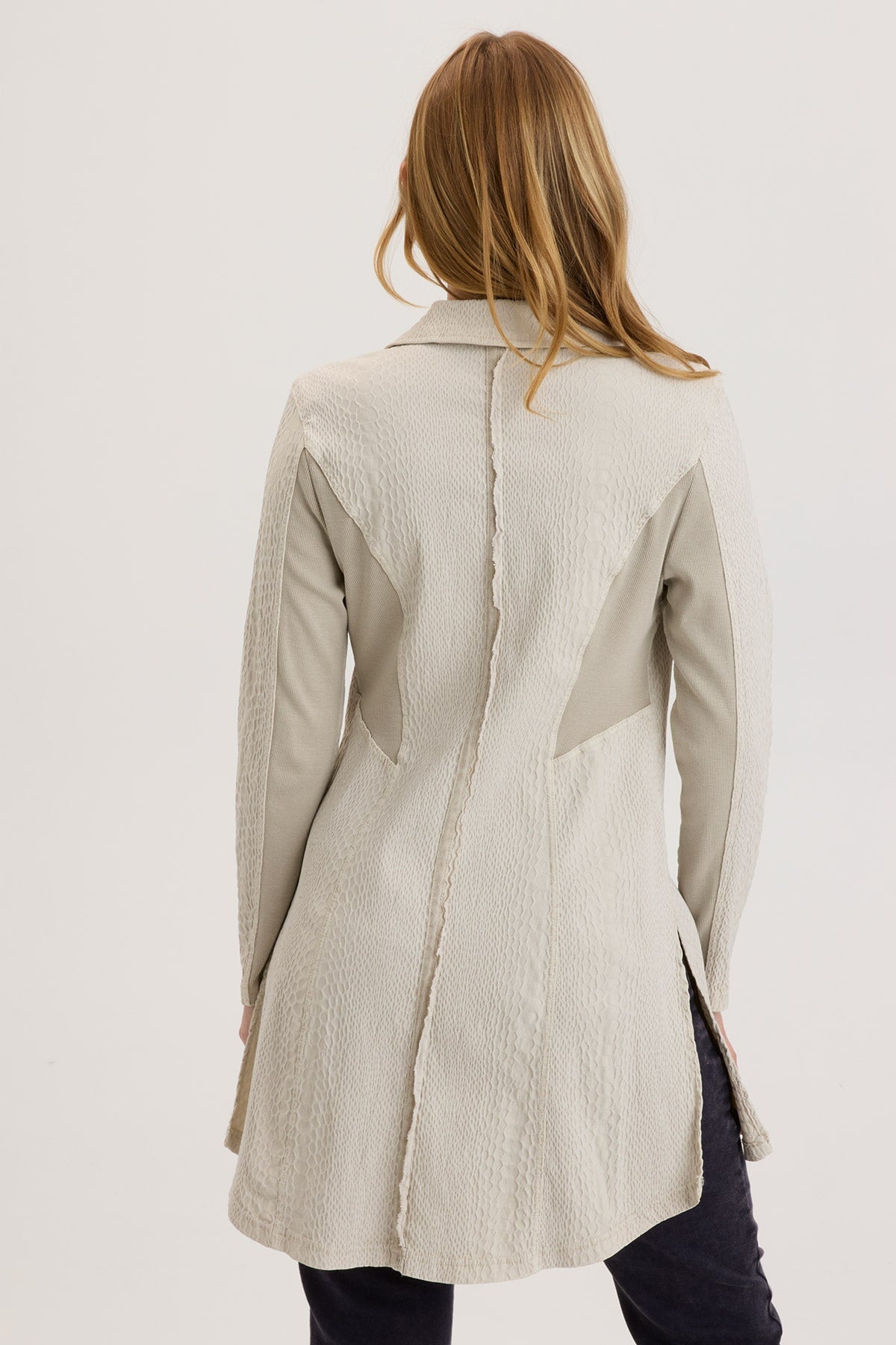Rhodora Women's Long Blazer Jacket - Elegant Formal & Business Wear for Office, Parties & Special Occasions
