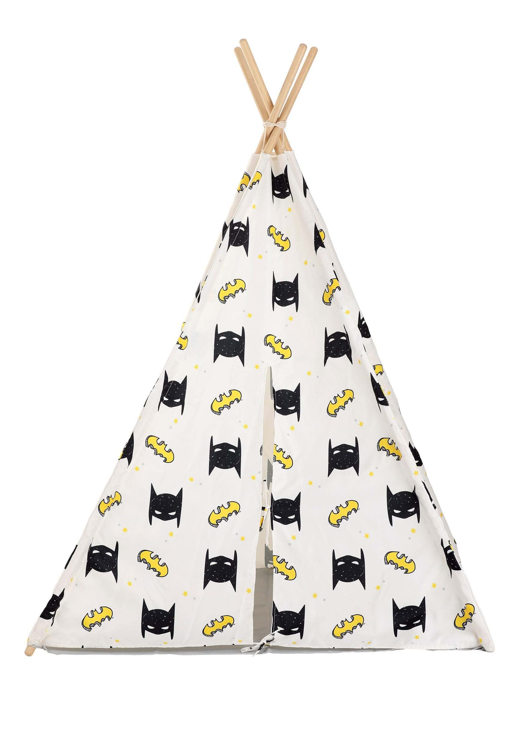 Batman Kids Play Tent - Fun Superhero Costume Teepee for Indoor & Outdoor Play - Perfect for Birthday Parties, Sleepovers & Imaginative Play