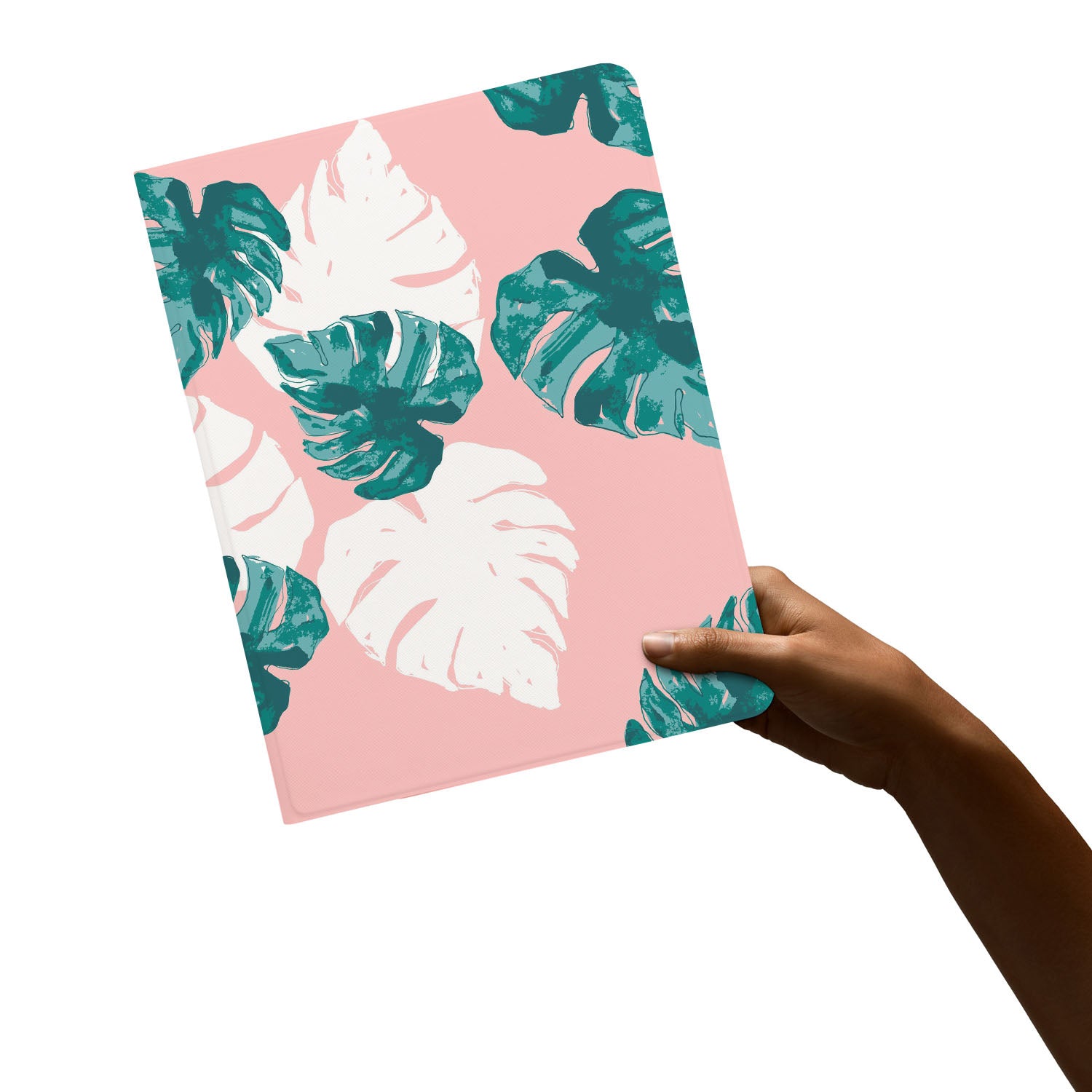 Premium Pink Floral iPad Folio Case - Slim Protective Cover with Auto Sleep/Wake for iPad 9.7/10.2 Inch - Perfect for Work, School & Travel Accessories