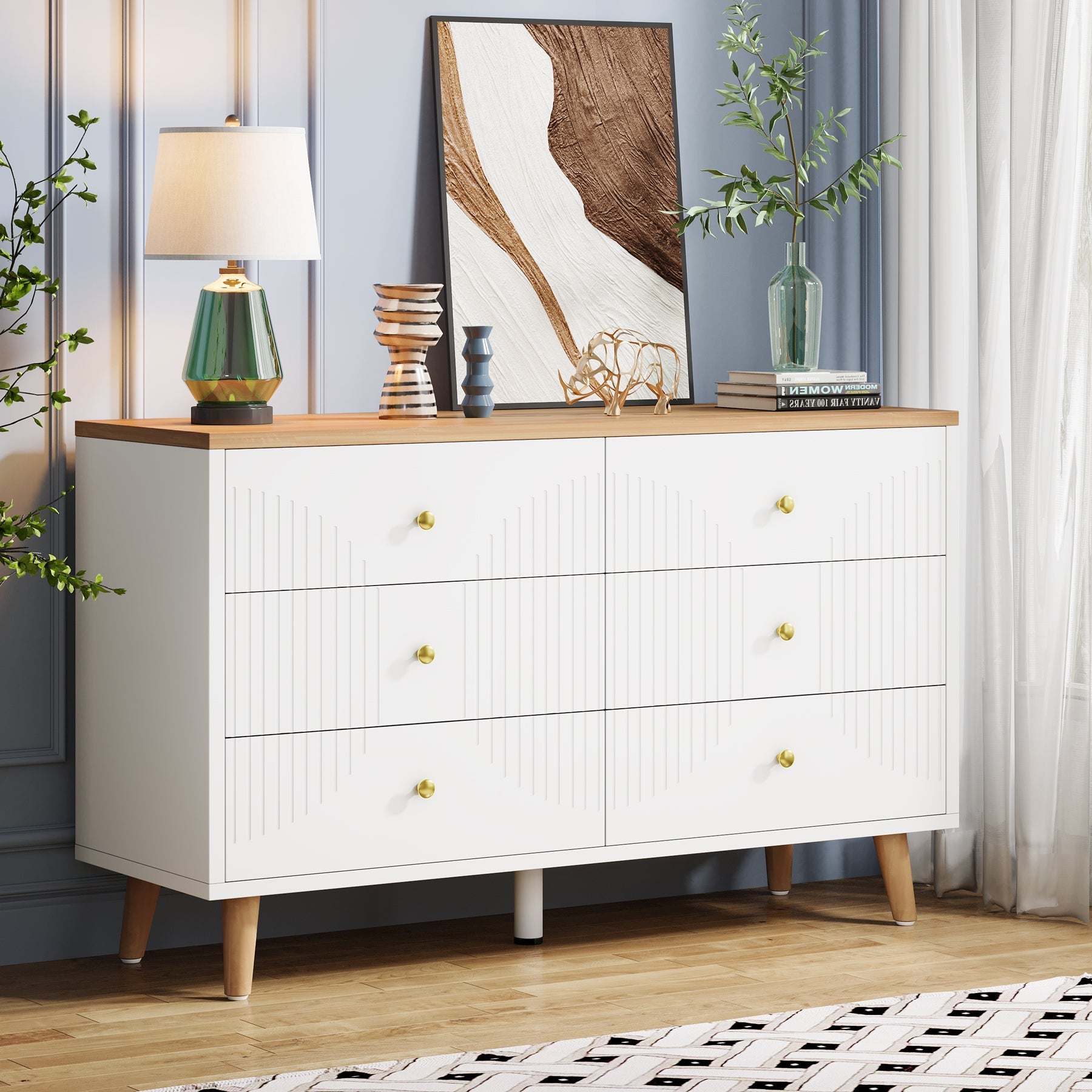 6-Drawer Dresser - 47