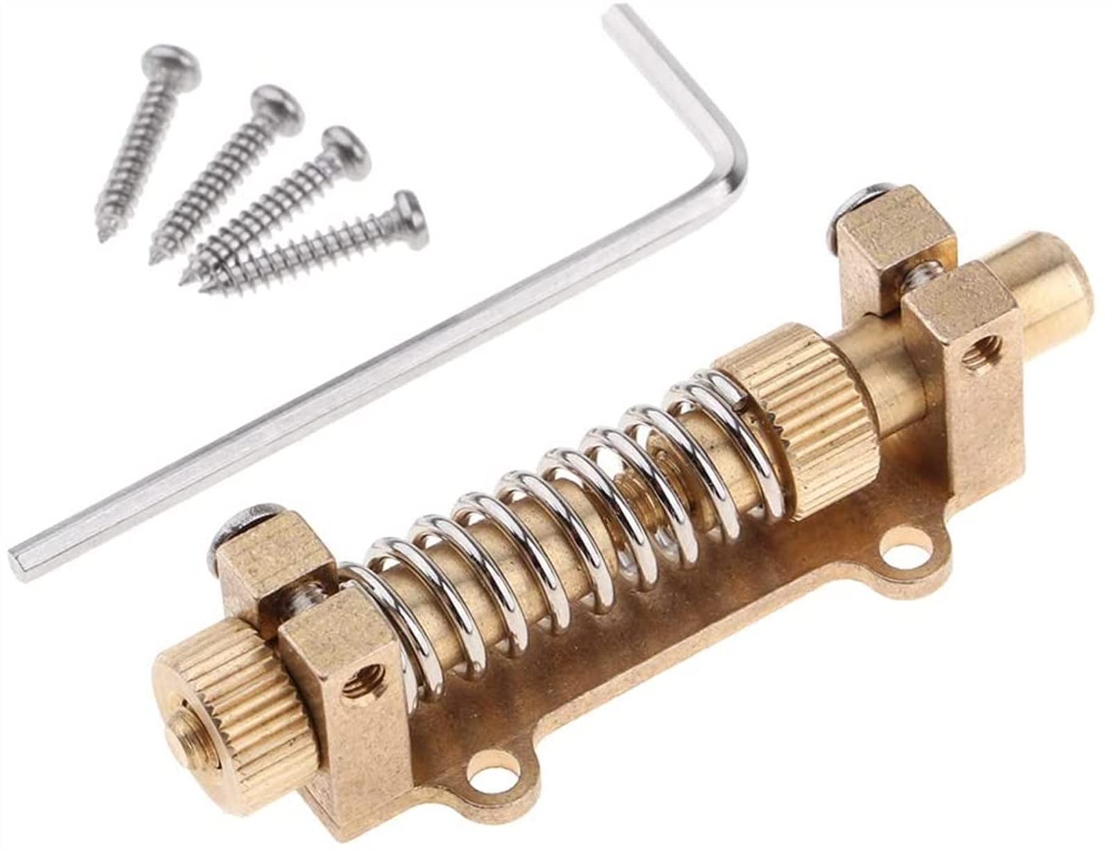 High-Quality Brass Tremolo Stabilizer & Bridge Saddle Kit for Electric Guitar - Improve Tuning Stability & Sustain - Perfect for Rock, Blues & Metal Performances