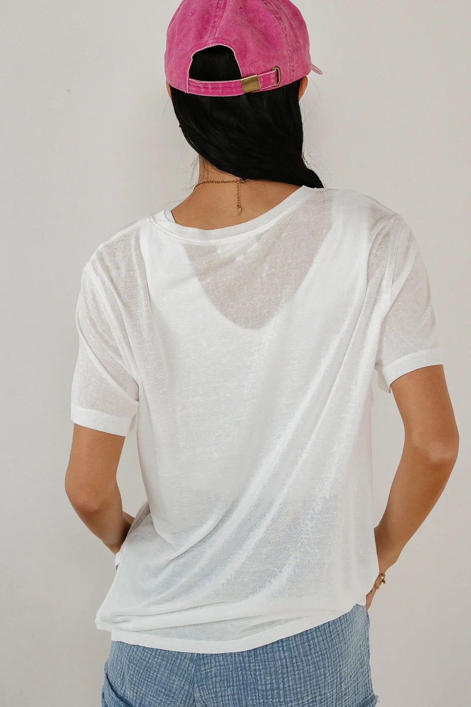 Miles Tee in Ivory - Soft Cotton T-Shirt for Men & Women | Casual & Comfortable Wear | Perfect for Everyday Outfits, Lounge, and Travel | FINAL SALE