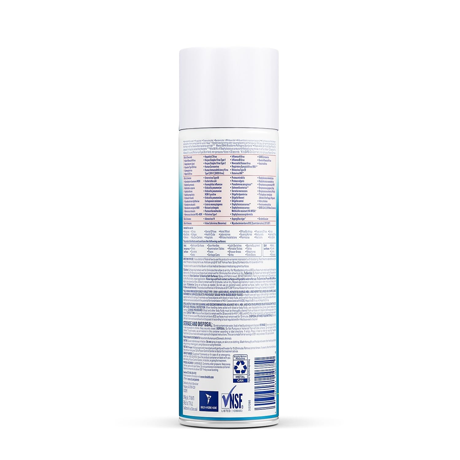 Lysol Disinfectant Spray - Fresh Scent, 19oz | Kills 99.9% of Germs & Viruses | Perfect for Home, Office & Travel Sanitizing