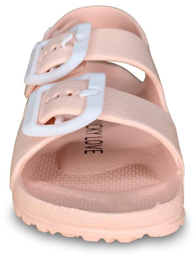 Lucky Love Toddler Water Shoes for Girls & Boys - Non-Slip Quick-Dry Aqua Socks for Beach, Pool & Outdoor Play - Comfortable Kids Swim Shoes for Summer Activities