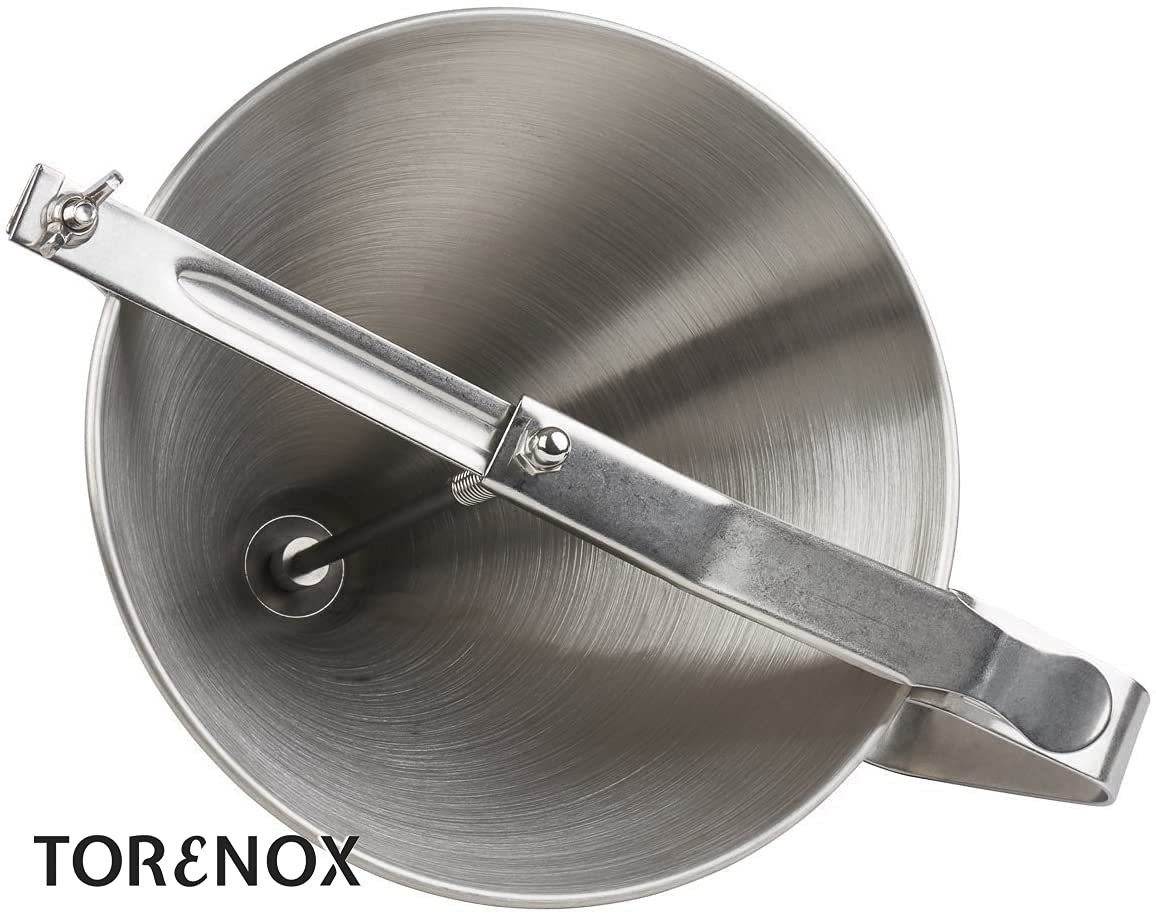 Professional Stainless Steel Confectionery Funnel with 3 Nozzles & Stand - Commercial Cake Decorating Tool for Baking, Candy Making & Dessert Presentation