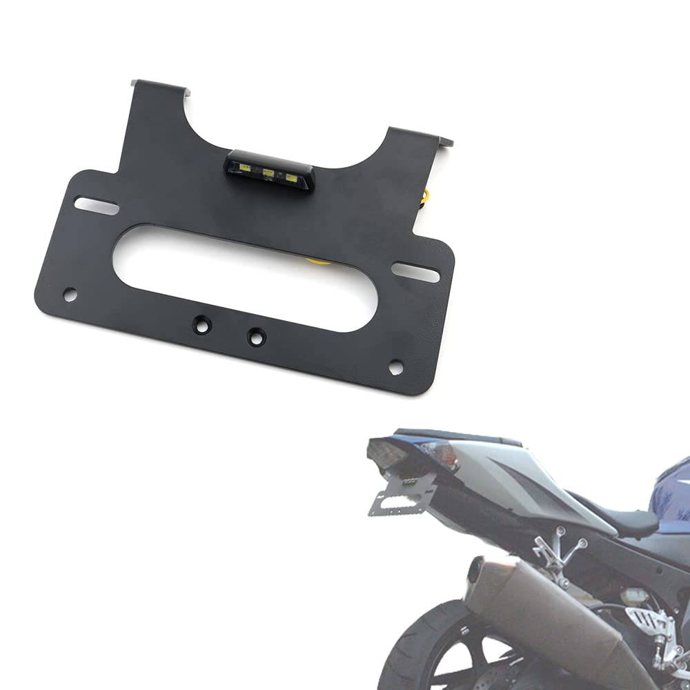 Xitomer Fender Eliminator & License Plate Bracket Kit for Suzuki GSX-R1000 2005-2008 Models - LED Tail Tidy with Integrated License Plate Light - Perfect for Street Legal Customization & Motorcycle Upgrades