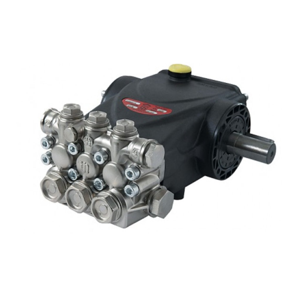 Interpump VHT5815 High Temperature Pump - 2465 PSI, 3.96 GPM, Solid Shaft - Ideal for Industrial Cleaning, Hot Water Pressure Washing, and High-Temperature Fluid Transfer