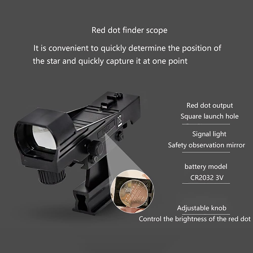 Premium WYH Opera Glasses Refractor Telescope for Adults - 127mm Aperture, 1200mm Focal Length, Adjustable & Portable with Stable Tripod - HD View Handheld Telescope for Stargazing, Bird Watching, Concerts & Outdoor Adventures