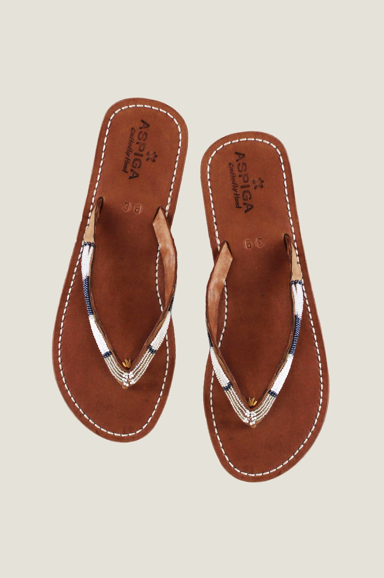 Naisha Soft Padded Sole Leather Sandals for Women - Comfortable Walking Shoes with Arch Support | White & Silver | Perfect for Beach, Vacation and Summer Outfits