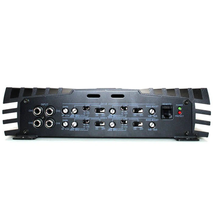 VFL COMP 350.4FR 4-Channel Car Amplifier - 350W RMS Power, High-Performance Audio for Car Stereo Systems | Perfect for Upgrading Your Vehicle's Sound System