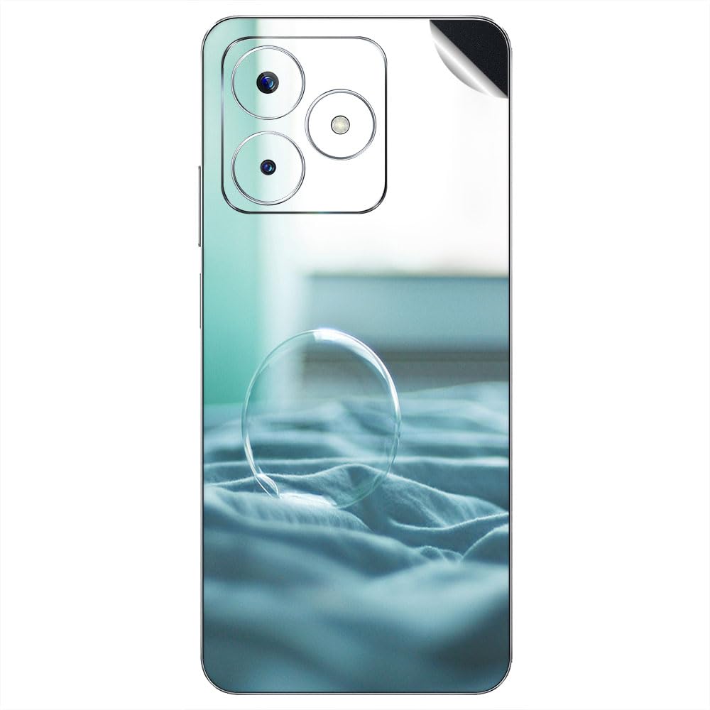 Realme Narzo N53 Printed Vinyl Skin Sticker Decal - Soap Bubble Multicolor Design | Protective Wrap for Smartphone Customization & Personalization | Perfect for Gadget Protection and Style Enhancement