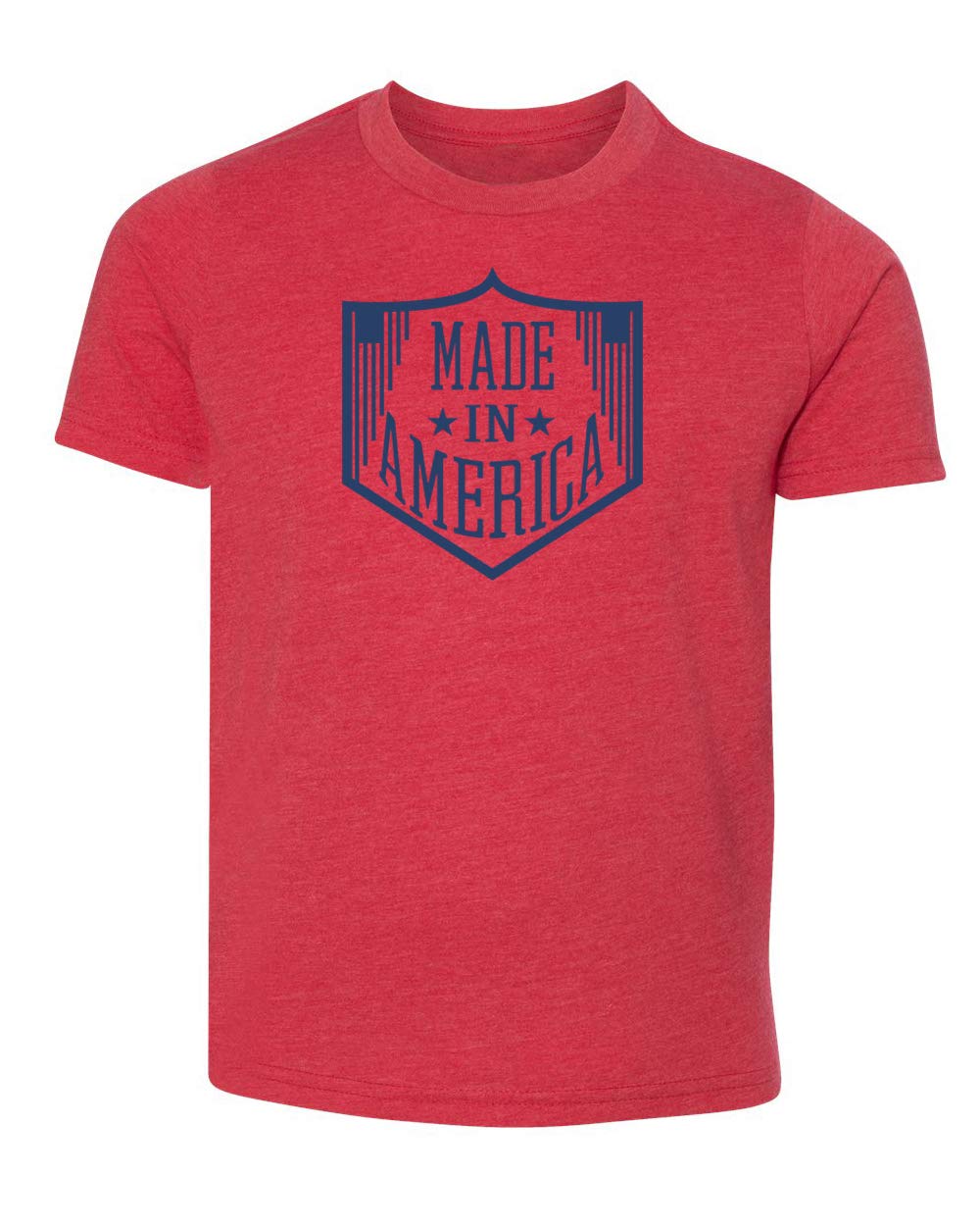 American-Made Kids Patriotic Graphic T-Shirts - Comfortable Cotton Tees for Boys & Girls - Perfect for 4th of July, Memorial Day & School Events