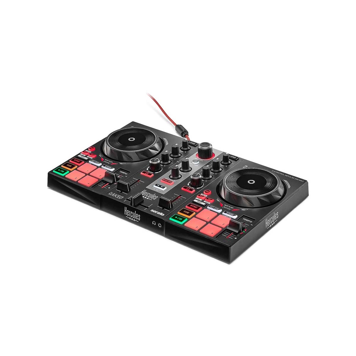 Hercules DJControl Inpulse 200 MK2 DJ Controller - Professional Mixing for Beginners & Home DJs | Perfect for Parties, Clubs & Music Production