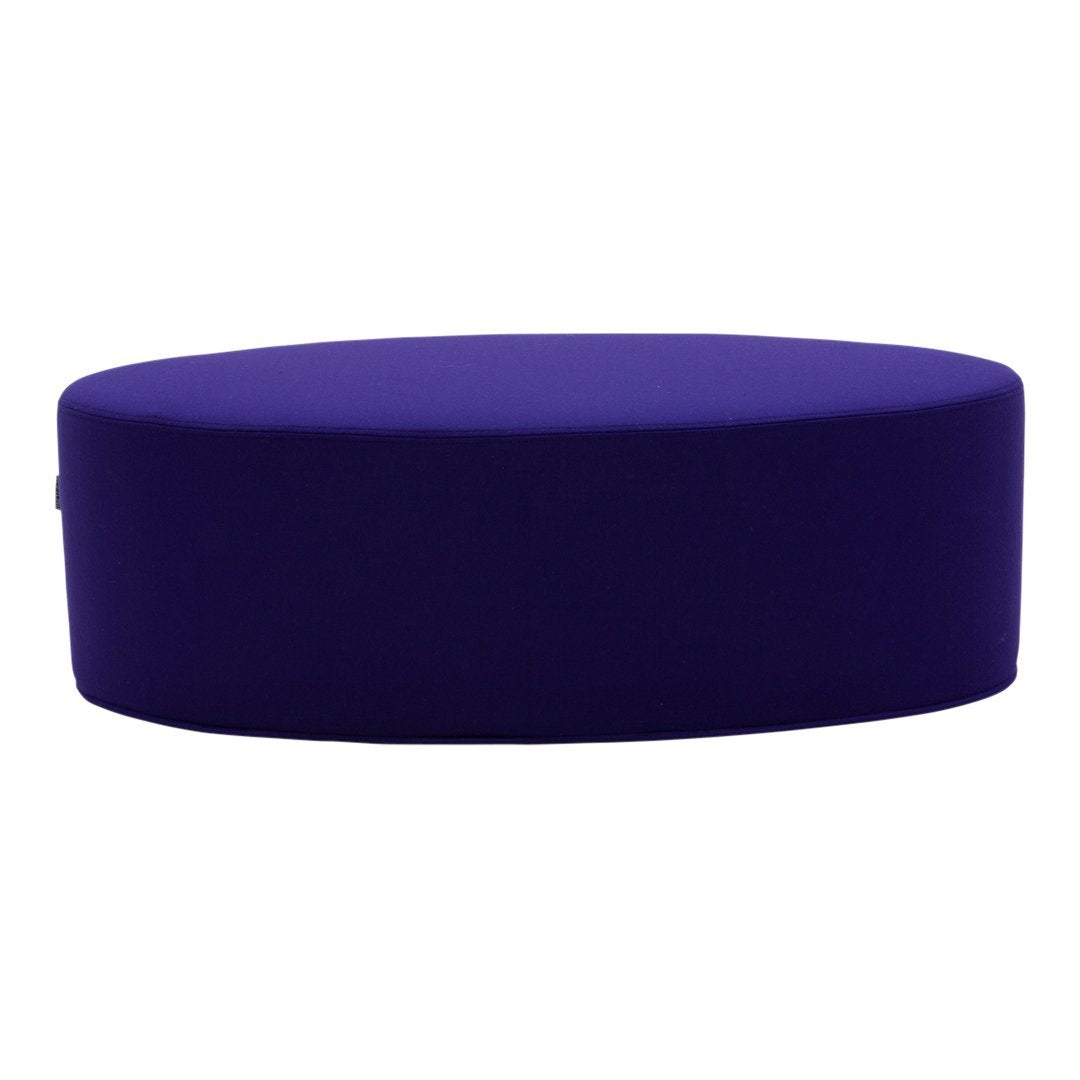 Busk Hertzog Bon Bon Pouf Ottoman - Softline Luxury Footrest & Seating for Living Room, Bedroom, or Nursery