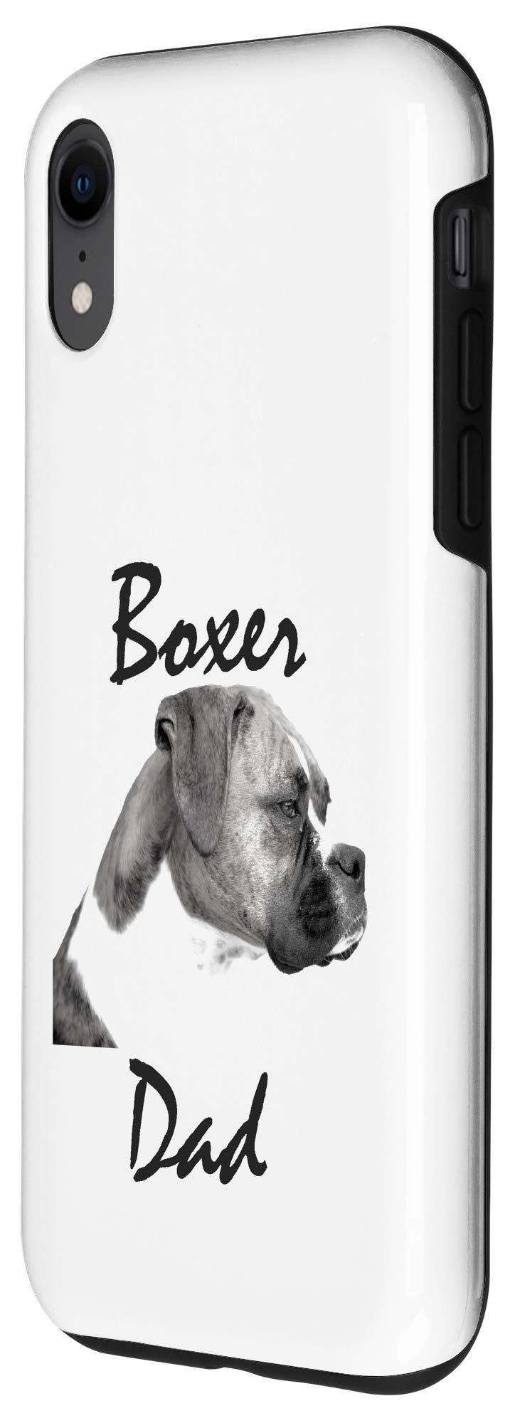 iPhone XR Funny Awesome Boxer Dad Dog Case - Durable Protective Cover for iPhone XR - Perfect Gift for Pet Lovers & Boxing Fans