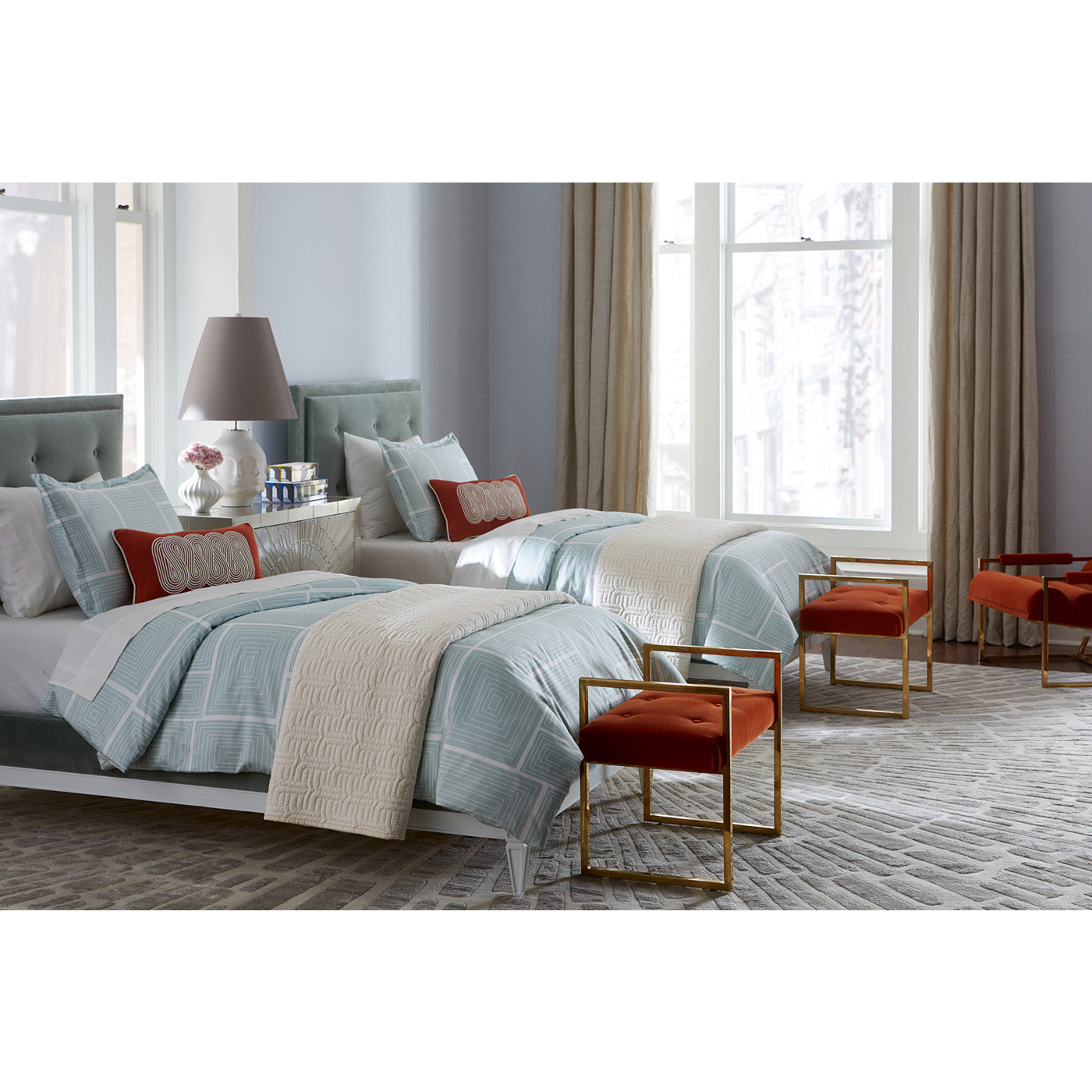 Premium Supima Cotton Pillow Sham - Soft & Breathable Bedding for a Luxurious Sleep Experience | Perfect for Master Bedrooms, Guest Rooms & Home Staging