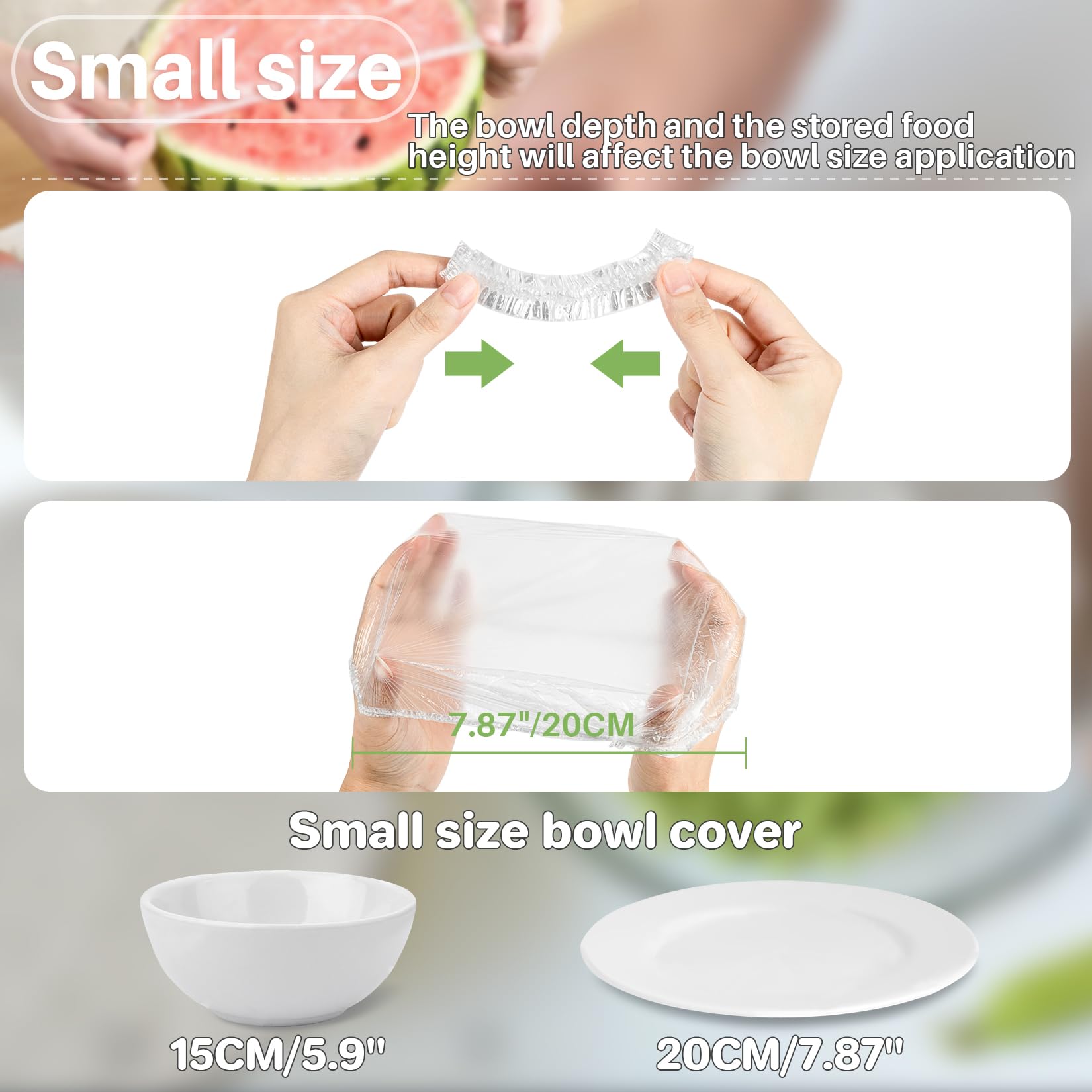 Reusable 200-Pack Elastic Bread Proofing Bowl Covers - Plastic Food Wrap for Sourdough Baking, Bread Rising & Outdoor Food Storage - Multiple Sizes for Fresh Keeping & Hair Deep Conditioning Cap