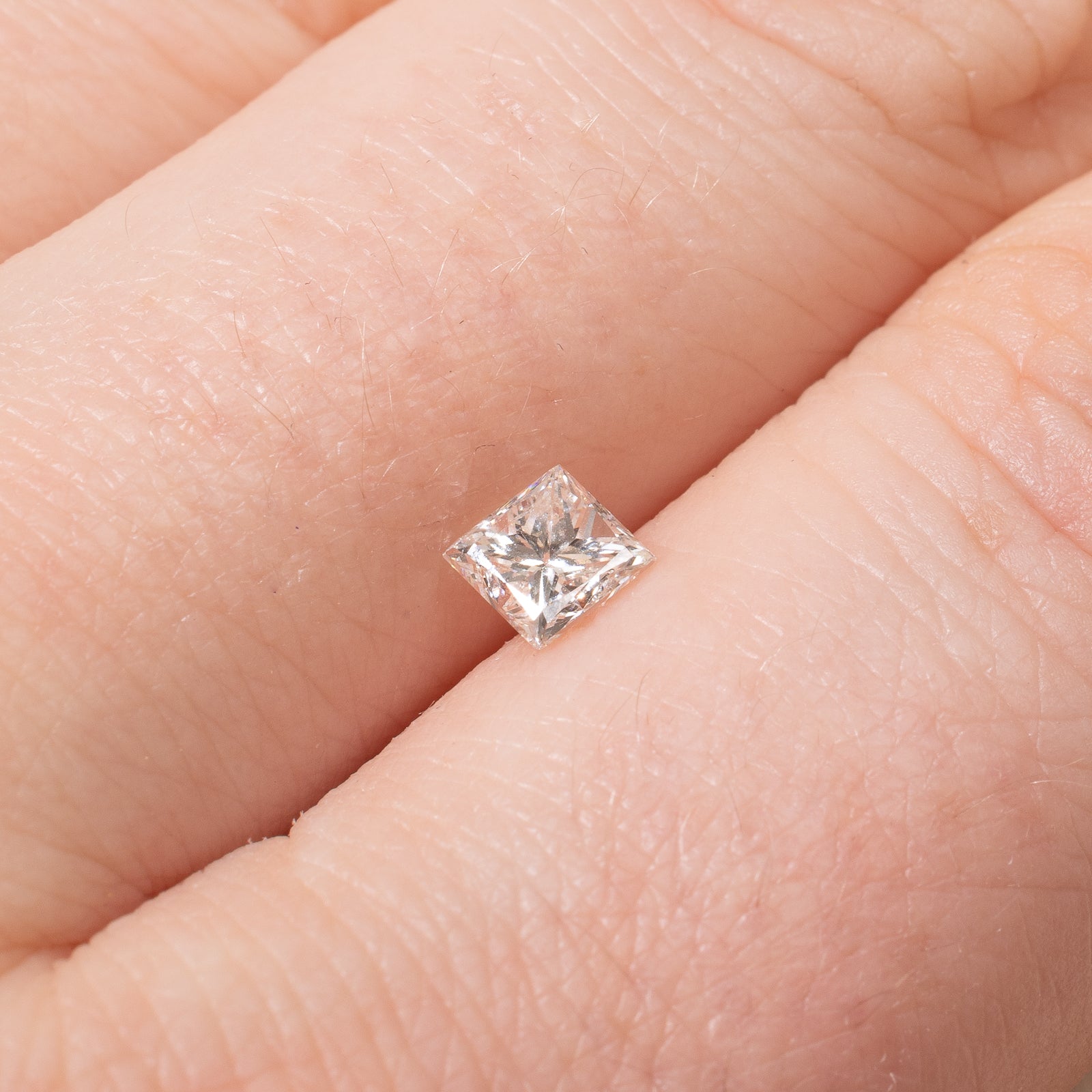 0.54ct Princess Cut Loose Diamond - H Color I1 Clarity for Engagement Rings & Fine Jewelry | Certified Natural Diamond for Wedding Bands & Custom Jewelry Designs