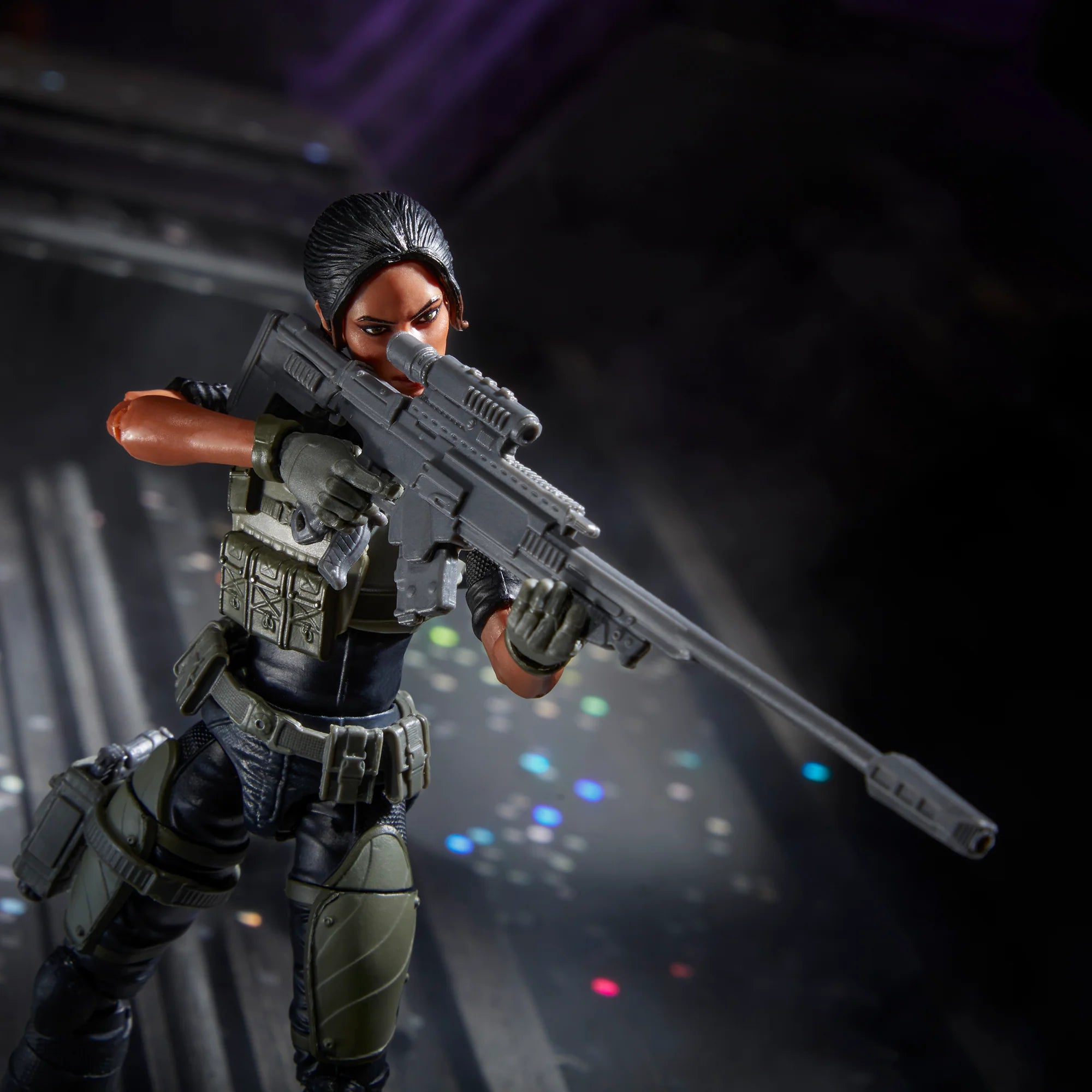 G.I. Joe Classified Series Nightforce Jodie Shooter Craig Action Figure - Collectible Military Toy for Display & Play - Perfect for Fans, Collectors, and Diorama Scenes