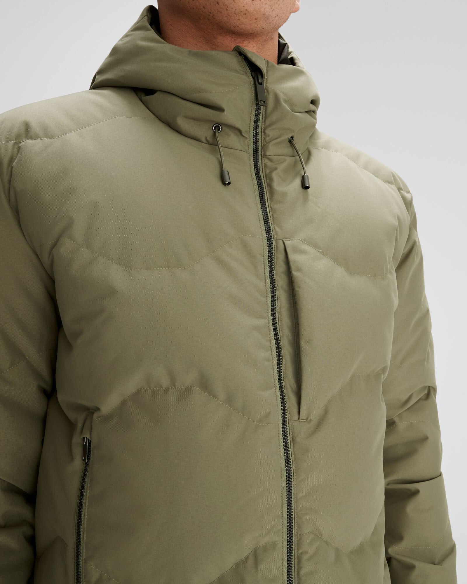 Men's Frisco X Hooded Down Jacket - Lightweight Warm Winter Coat for Outdoor Activities - Beech Color | Perfect for Hiking, Camping & Cold Weather Adventures