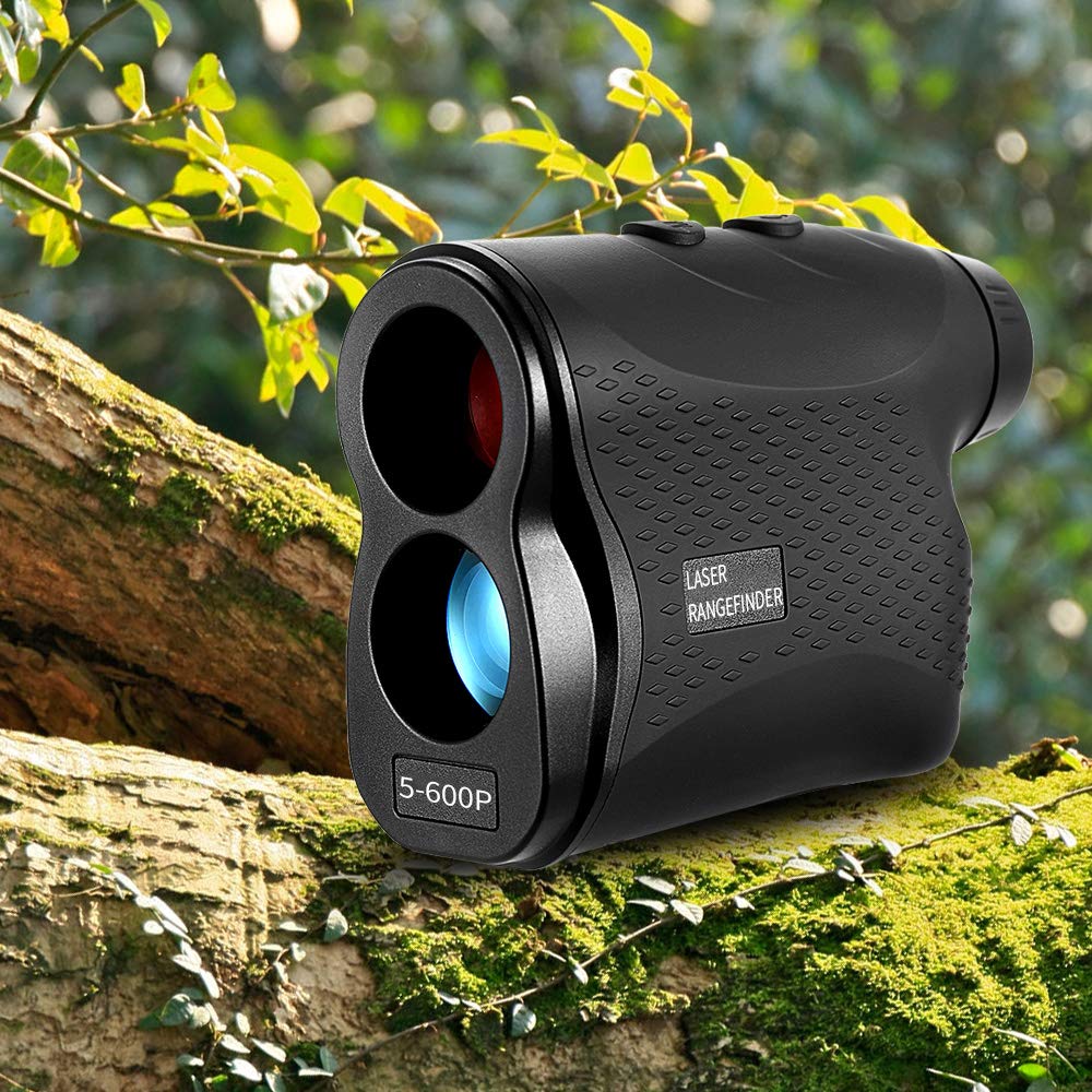 600M/900M Golf Range Finder with Speed Tester - Digital Hunting Distance Measurement Monocular Telescope for Golfing, Hunting & Outdoor Sports Activities