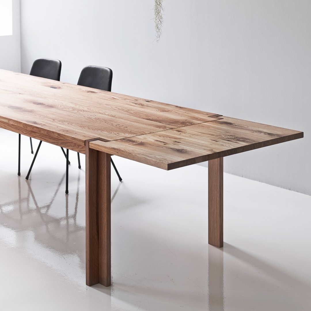 Jeppe Utzon Table #1 - Modern Scandinavian Dining Table for Home & Office - Perfect for Dining Rooms, Kitchens, and Workspaces