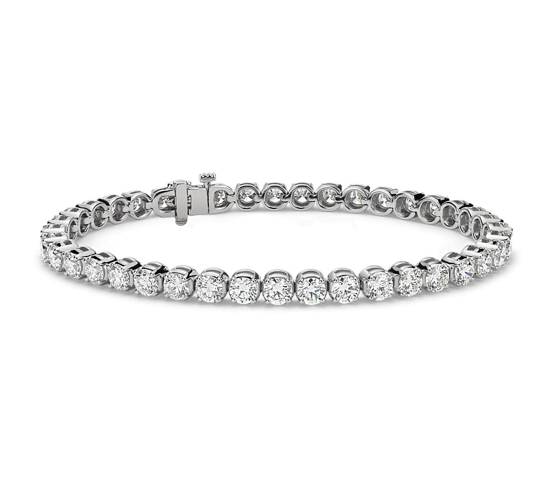 14K Gold Diamond Tennis Bracelet for Women - Elegant Dainty Stackable Bracelet Jewelry Gift for Anniversary, Wedding, Birthday & Special Occasions