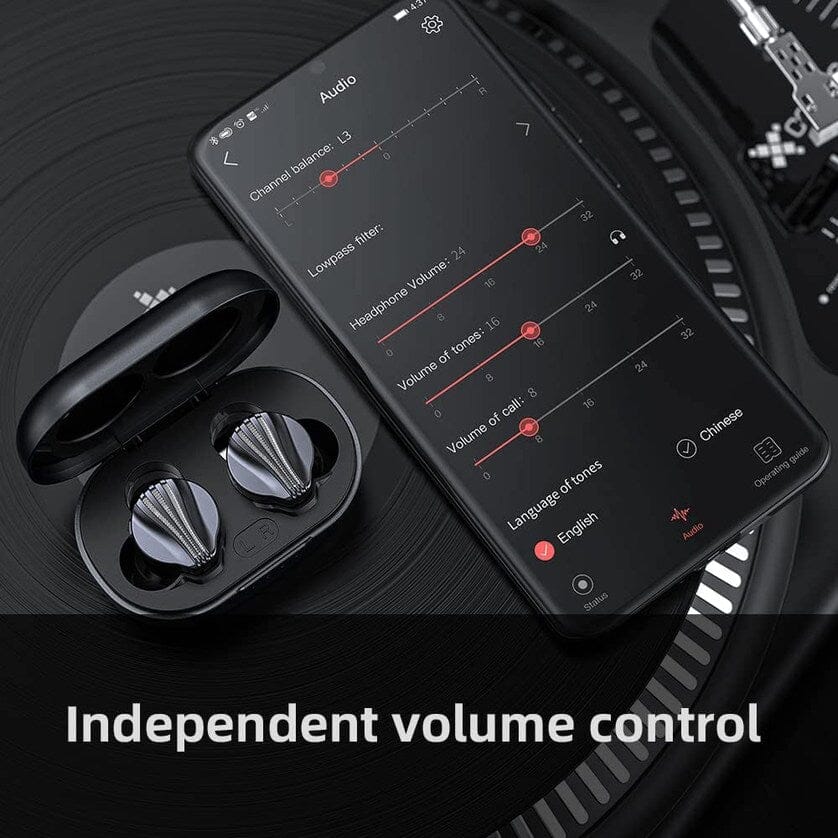 FiiO FW3 True Wireless Earbuds with 10mm Dynamic Drivers, HiFi Bluetooth 5.2 Earphones for Gym, Running & Travel - Premium Sound Quality Wireless Headphones