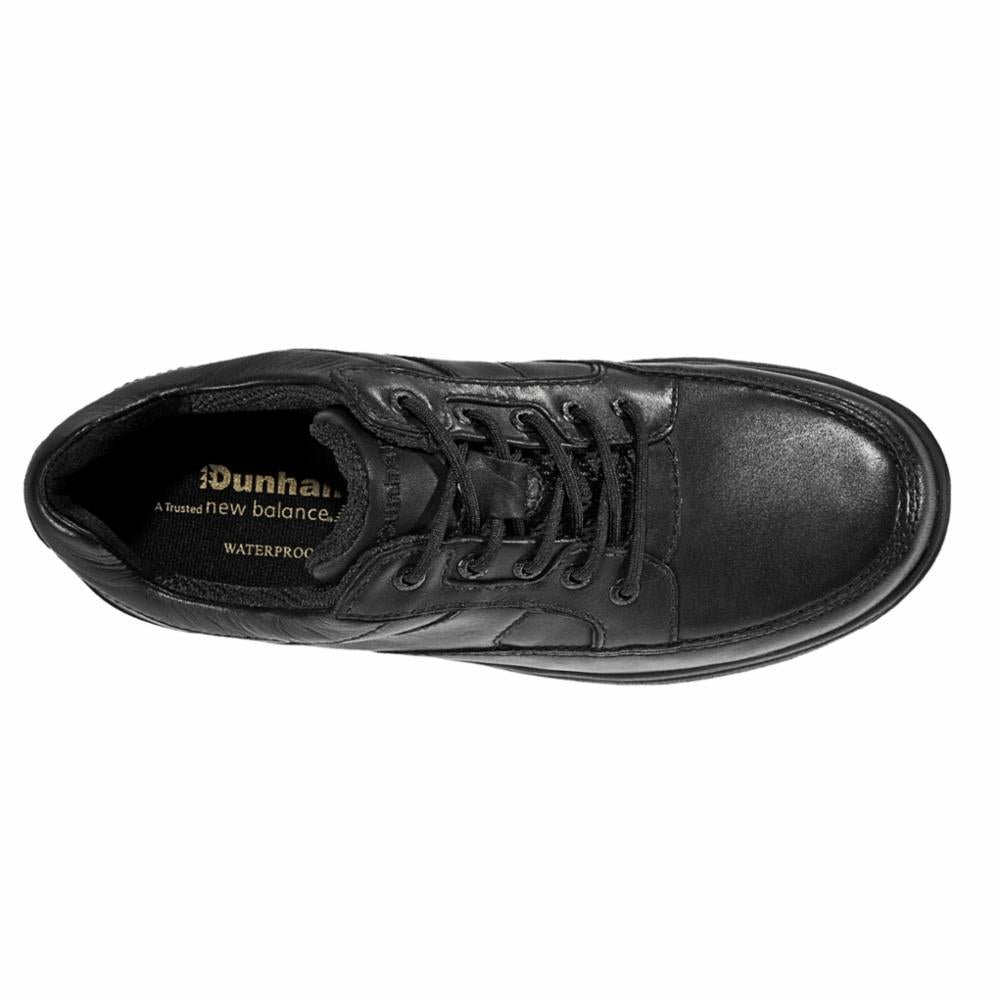 Dunham Men's Midland Lace Up Work Boots - Black Wide Width (6E) - Comfortable & Durable for Construction, Hiking & Outdoor Work