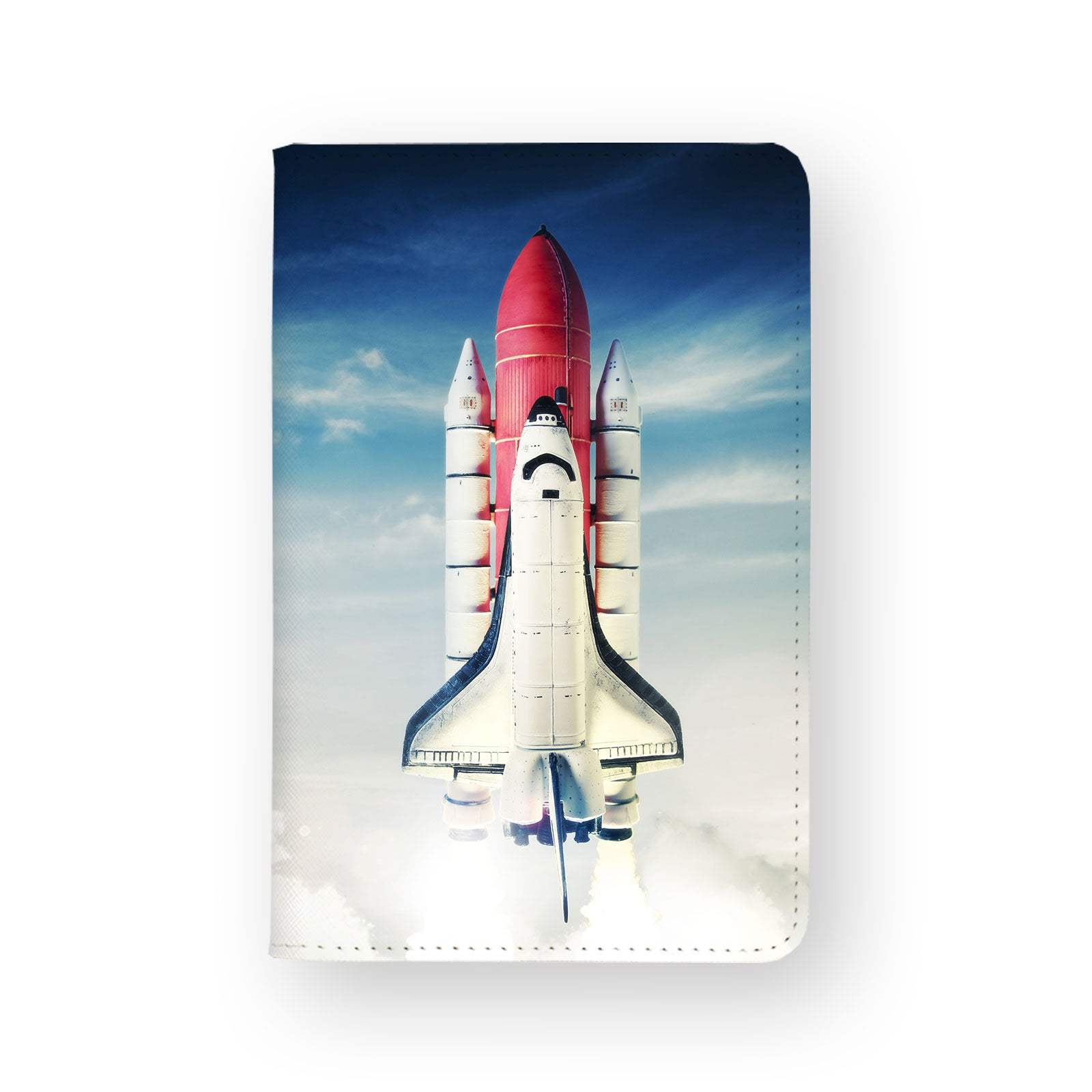 Premium Travel Wallet for Men & Women - RFID Blocking Astronaut Space Design - Perfect for Passport, Credit Cards & Cash - Ideal for Airplane, Vacation & Business Trips