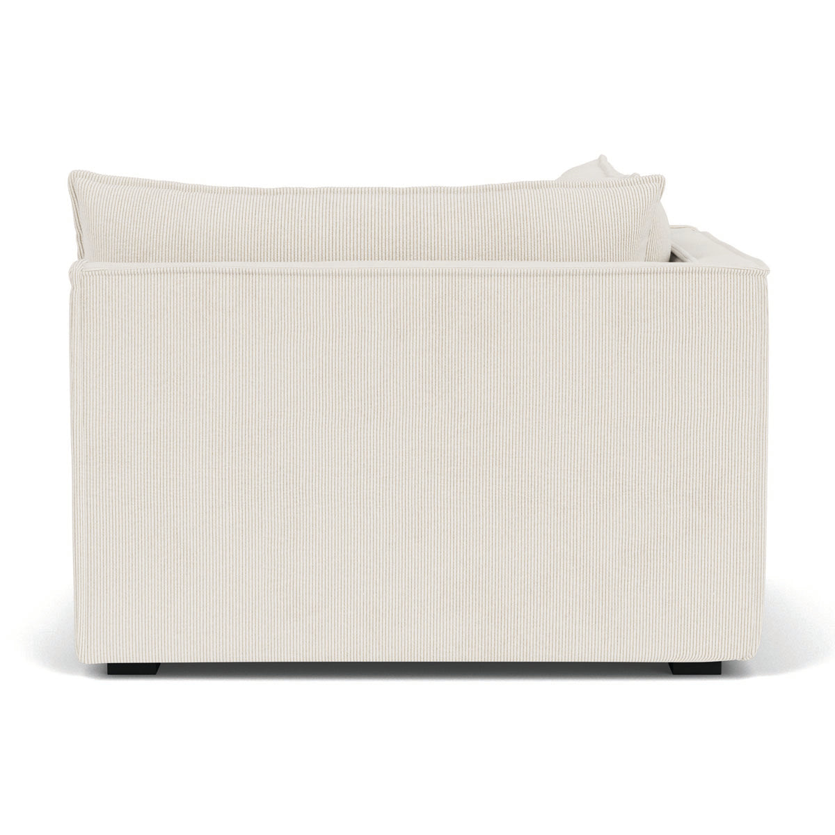 Daphne Velvet Left Corner Modular Sofa - 1 Seater, Modern Living Room Furniture for Small Spaces, Apartments & Cozy Home Decor