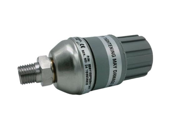 SETRA 2091100PG2M11A1 1/2 Inch Conduit Pressure Transducer - 24VDC, 2ft Cable, 0-100 PSIG Range, 1/4 Inch NPT Male, 4-20mA Output - Ideal for HVAC, Industrial Automation & Hydraulic Systems