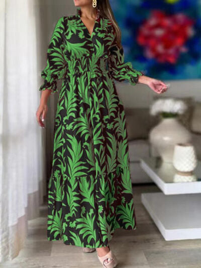Floral Hawaiian Maxi Dress for Women - Beach Vacation, Summer Party & Boho Outfit | Lightweight & Comfortable