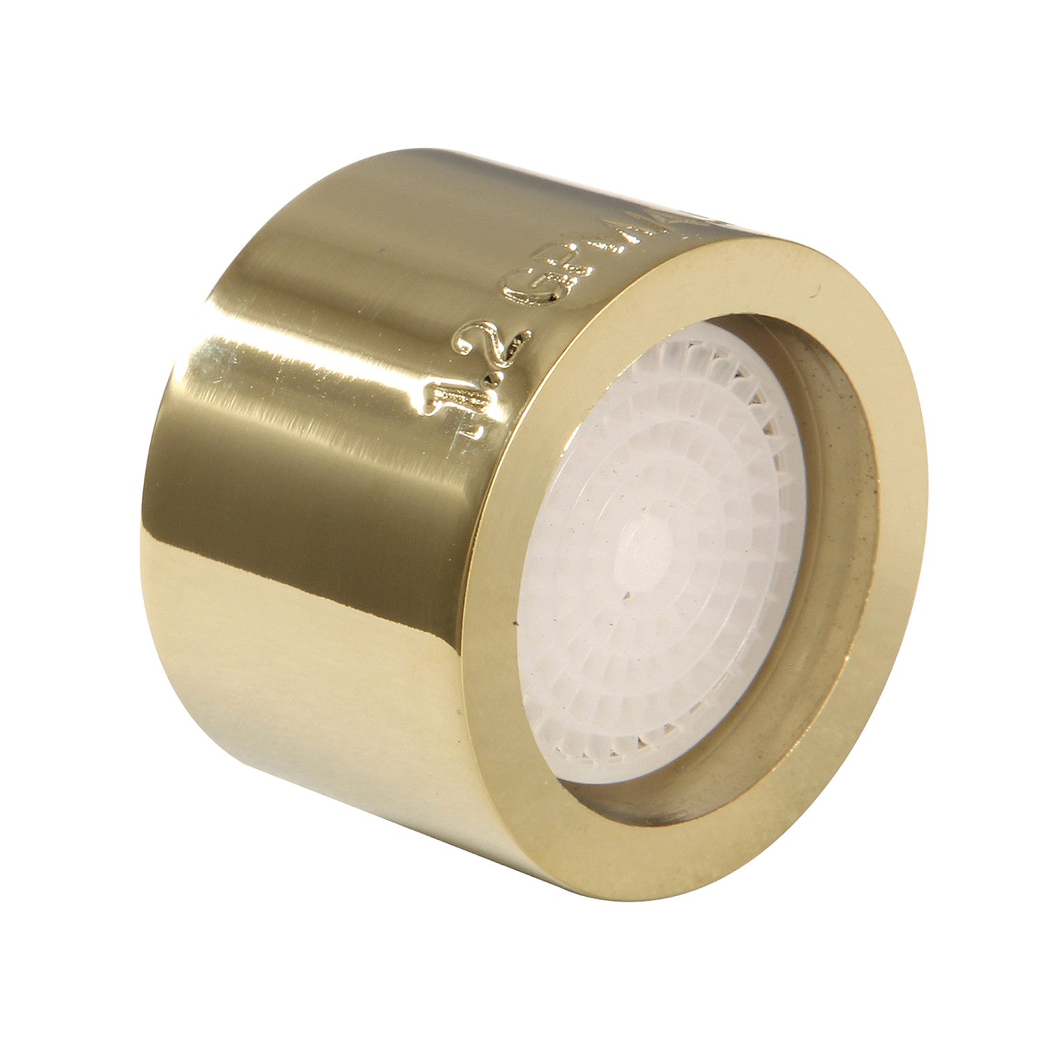 Cal Green Z12KSSA8122 1.2 GPM Female Aerator in Polished Brass - Water-Saving Bathroom & Kitchen Faucet Accessory for Eco-Friendly Homes