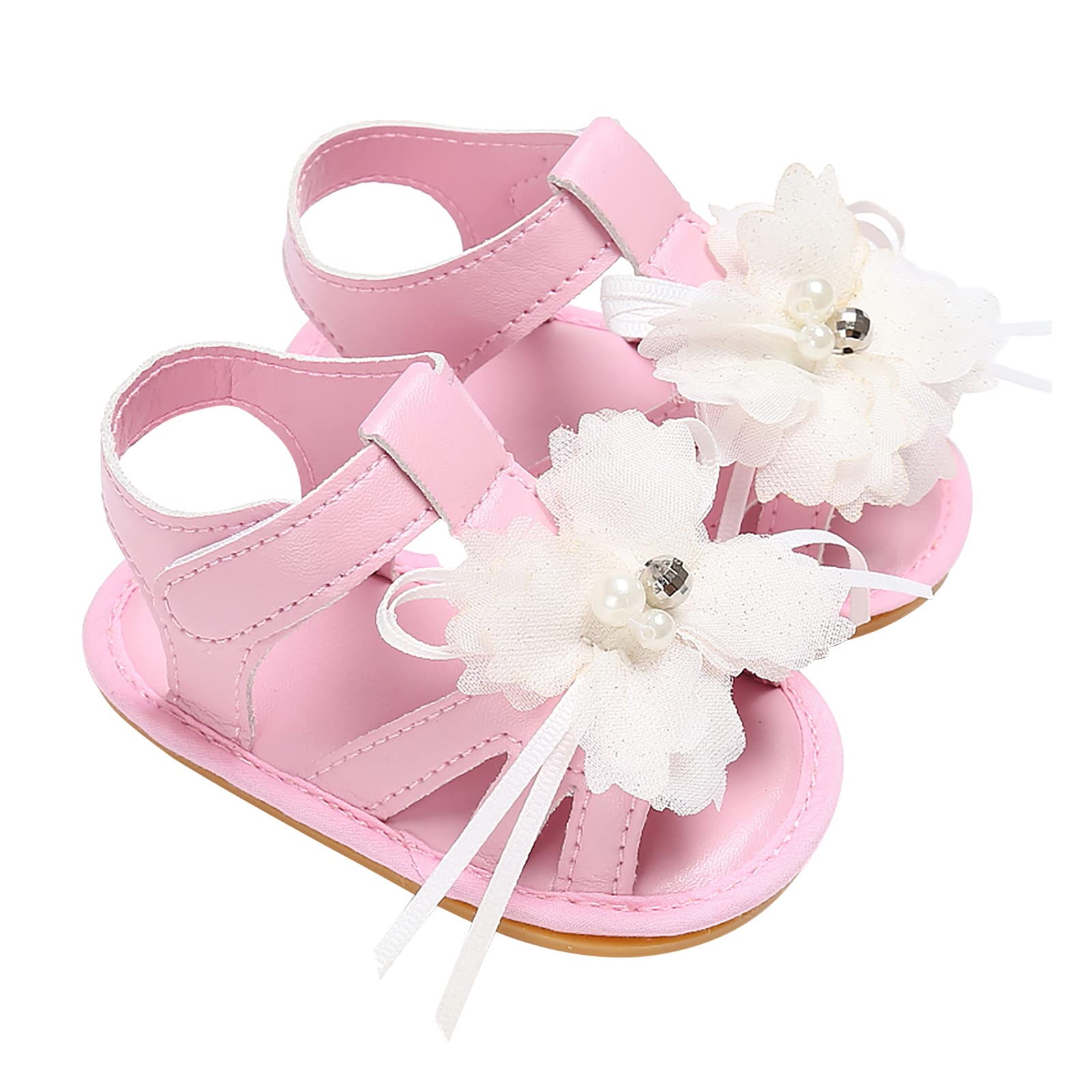 **Flower Princess Sandals for Toddler Girls - Soft Sole Comfortable Kids Sandals for Playtime, Beach & Summer Outfits**