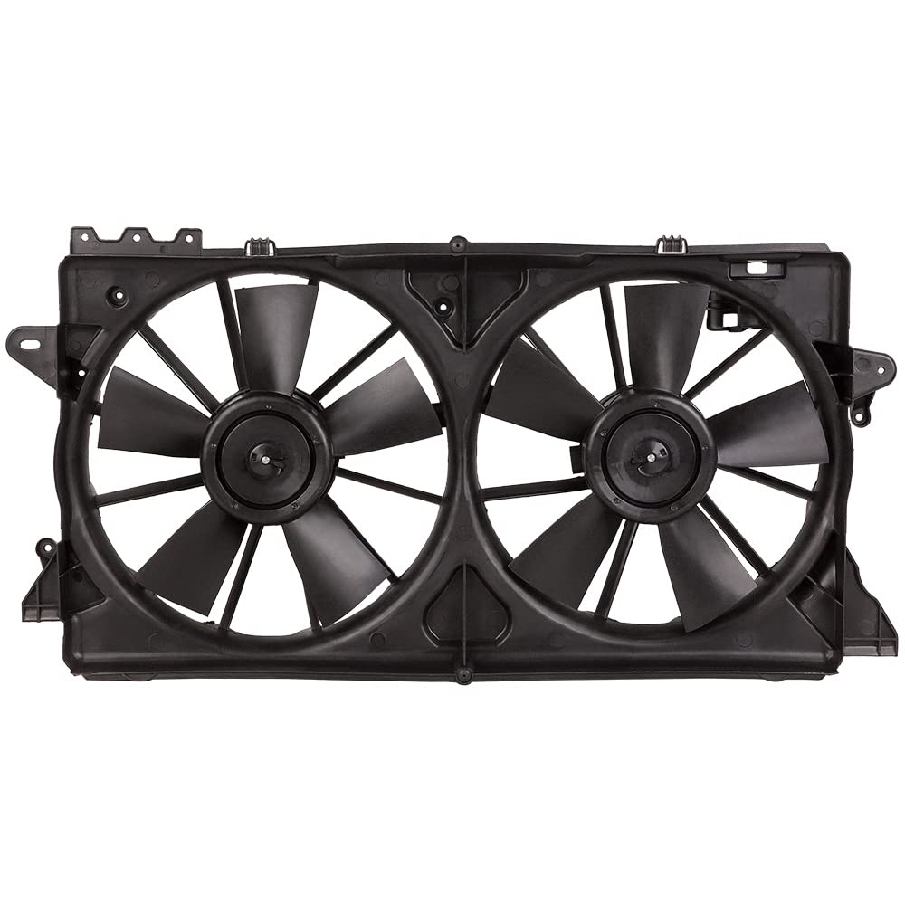 Ford F-150 & Lincoln Navigator Radiator Cooling Fan Assembly - BuyAutoParts 19-20915AN Replacement Part | Perfect for Engine Overheating Prevention & AC System Performance