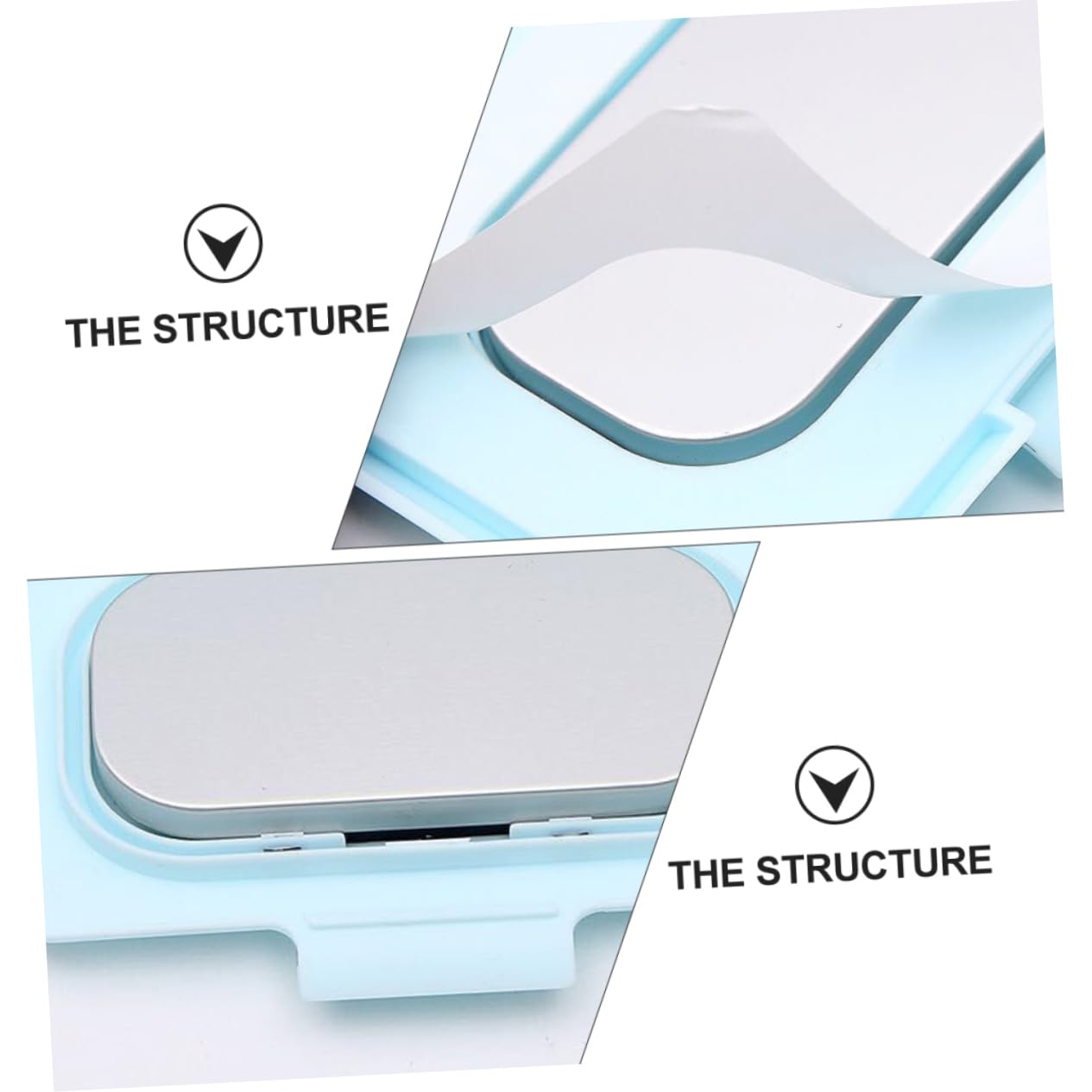 Beautifu Wipe Warmer - Portable Wet Wipes Heater for Baby & Adults - Blue Plastic - Perfect for Diaper Changes, Makeup Removal & Travel Essentials
