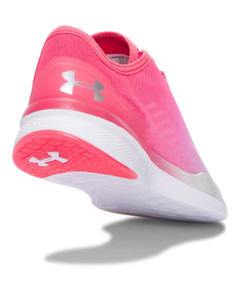 Under Armour Charged Push Women's Training Shoes - Lightweight Gym Workout Sneakers for Running & Cross Training - Size 6.5 - Pink (SS17) - Perfect for Fitness Classes, Weightlifting & Cardio Workouts