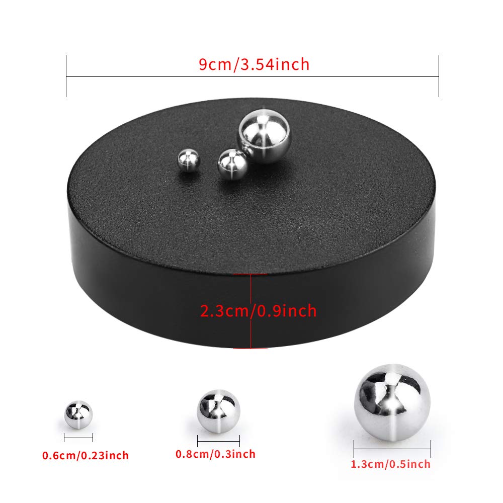 1 Box Stress Relief Magnetic Desk Sculpture Toys - Fidget Desk Decor with Magnetic Balls for Anxiety Relief, Office & Home Decor, Intelligence Development - Perfect for Office Workers, Students & ADHD Focus Aid