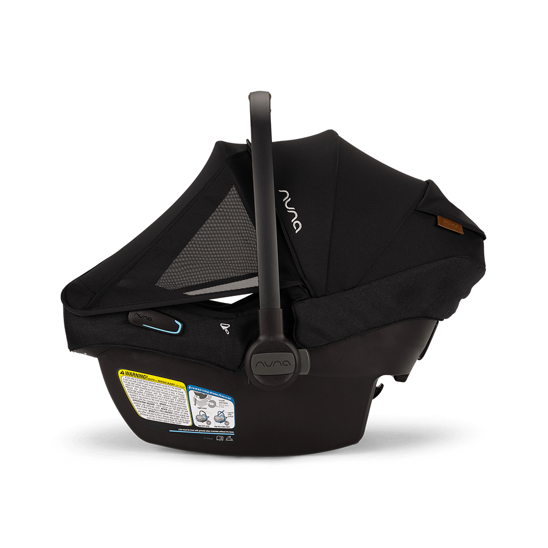 Nuna PIPA Aire RX Infant Car Seat with PIPA RELX Base - Lightweight, Safe & Comfortable Baby Car Seat for Newborns to 35 lbs - Perfect for Travel, Daily Commutes & Family Road Trips