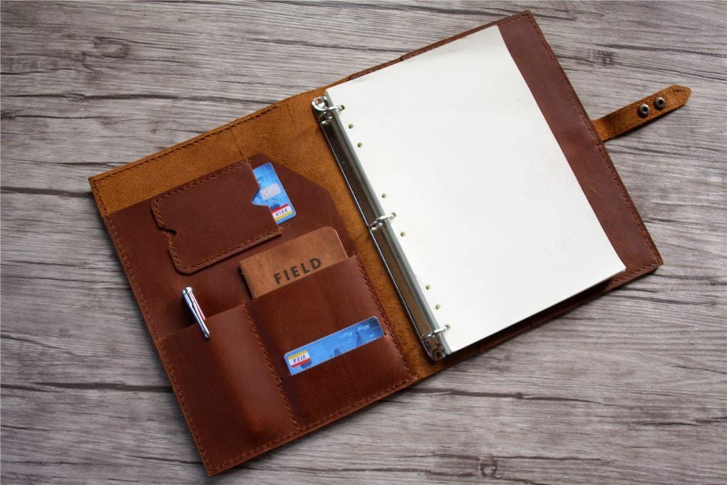 Premium Custom Saddle Leather Organizer Wallet for Men - RFID Blocking Bifold Wallet with Multiple Card Slots & Cash Pocket - Perfect for Travel, Business, and Everyday Use