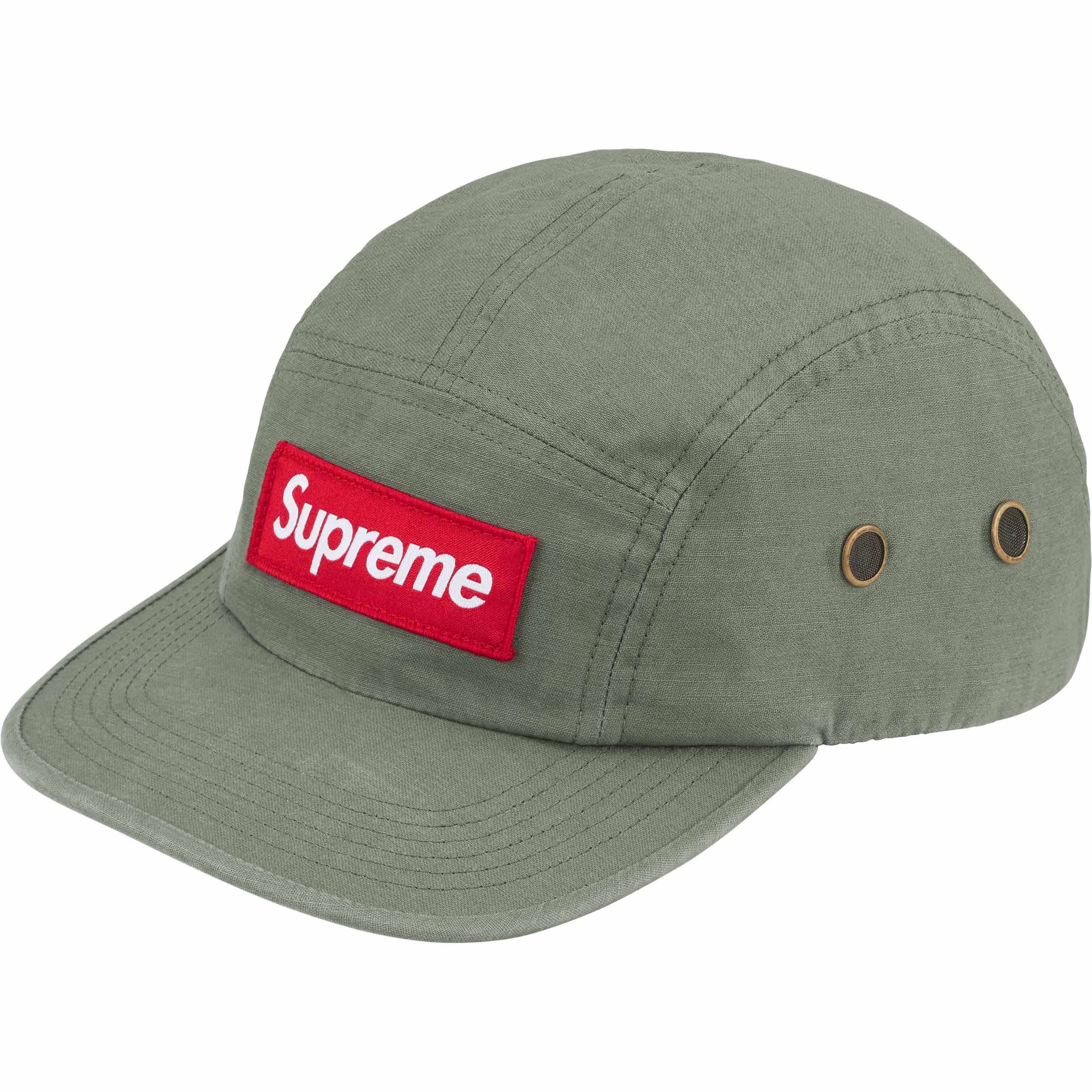 Supreme Military Camp Cap - Olive Green Army Hat for Men & Women - Outdoor Hiking, Streetwear Fashion, Urban Style Accessory