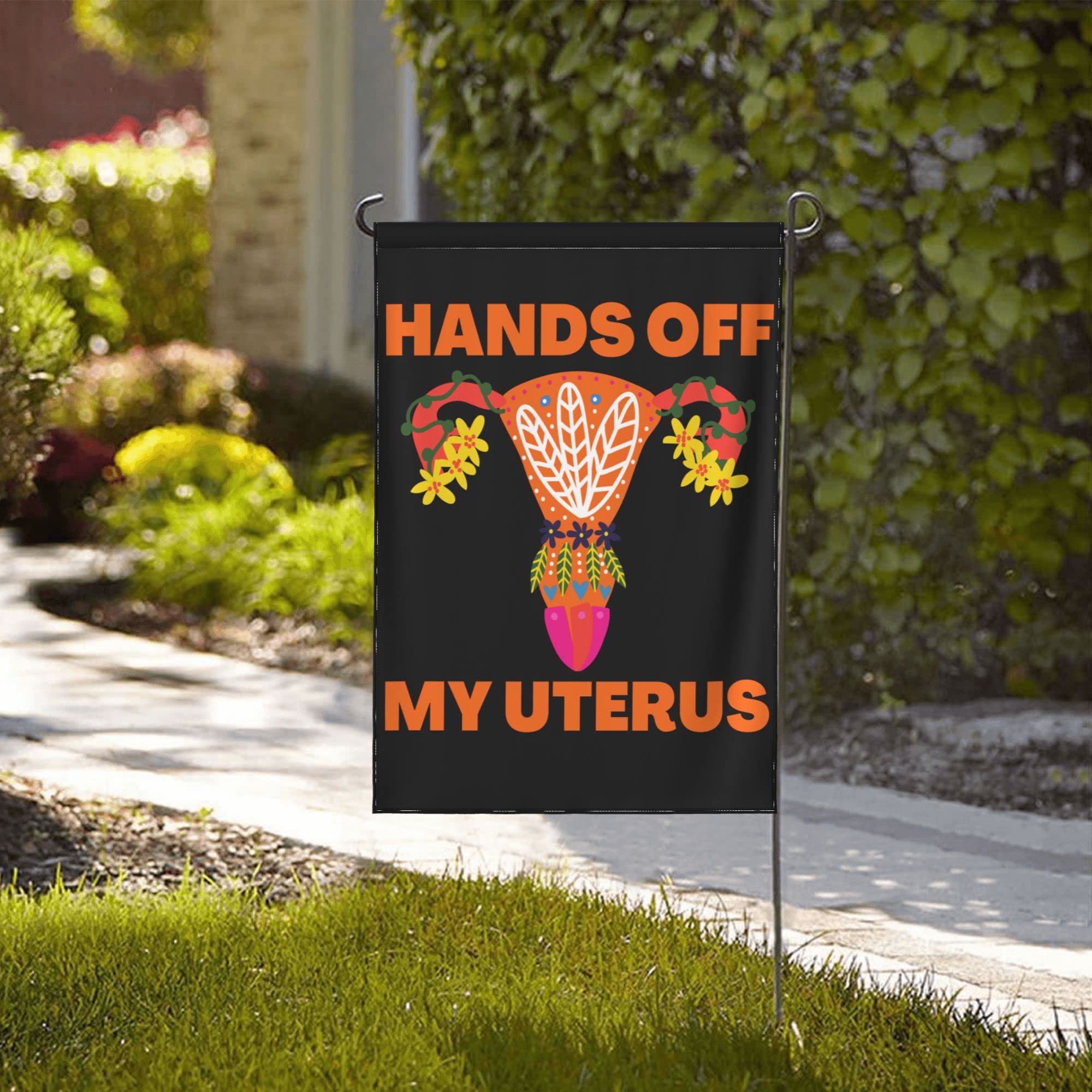 Pro-Choice Women's Rights Garden Flag - 28