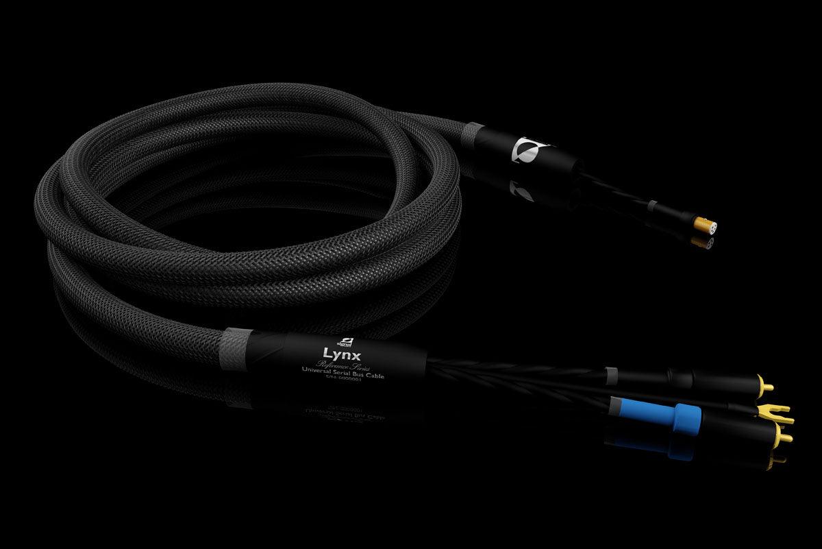 Premium Lynx Phono Interconnect Cable - XLR & RCA Options for Audiophile Turntables & Hi-Fi Systems - Perfect for Vinyl Record Playback & Studio Recording