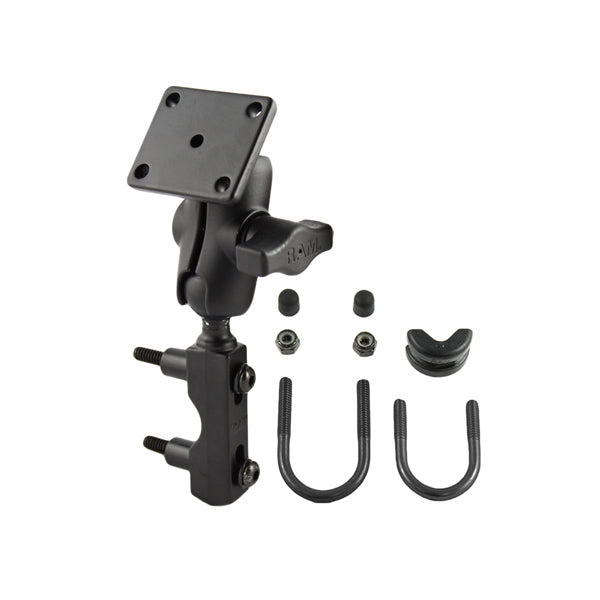 RAM B-178U-A Motorcycle Handlebar Mount for Garmin ZUMO 400/660 GPS - Durable Bike Navigation Holder for Adventure Riding & Touring
