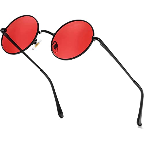 Black/Clear Red