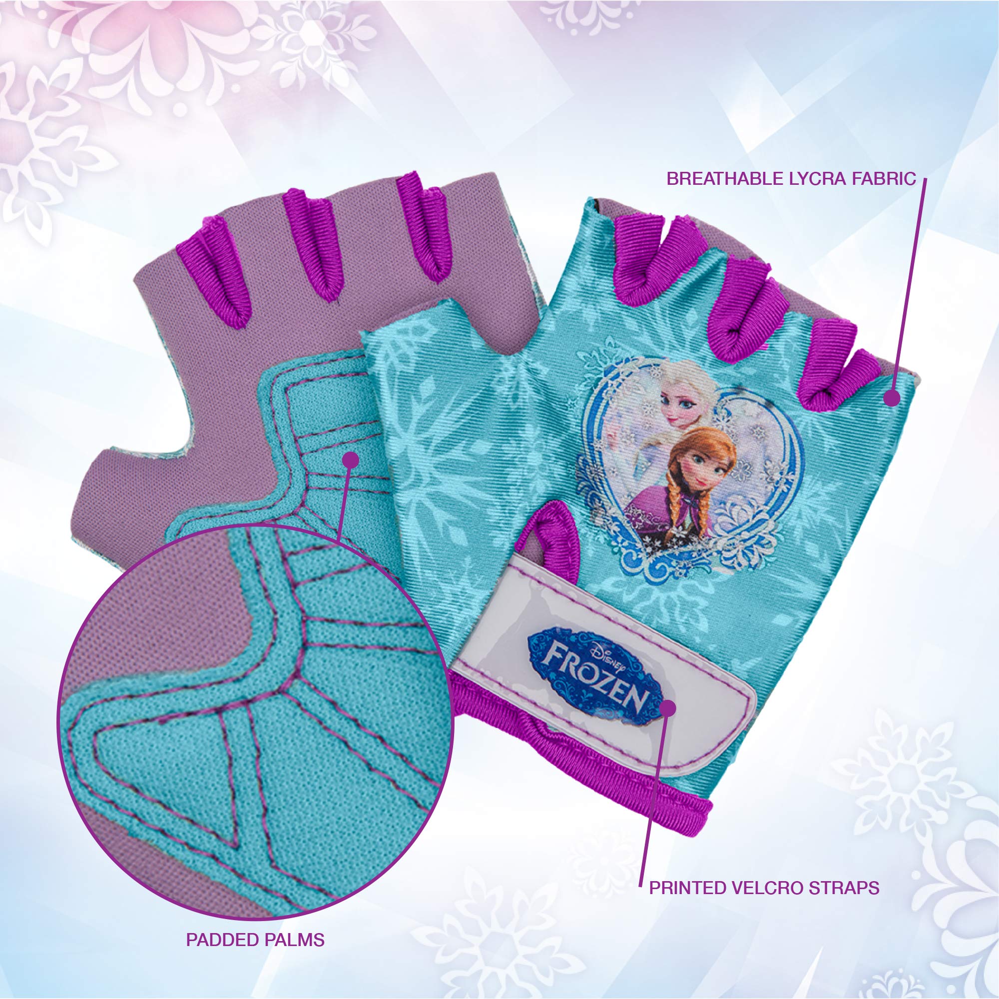 Disney Frozen Heating Pad and Glove Set for Pain Relief - Soft Plush Warm Pads for Neck, Shoulders, Back - Perfect for Winter, Cold Weather & Muscle Relaxation